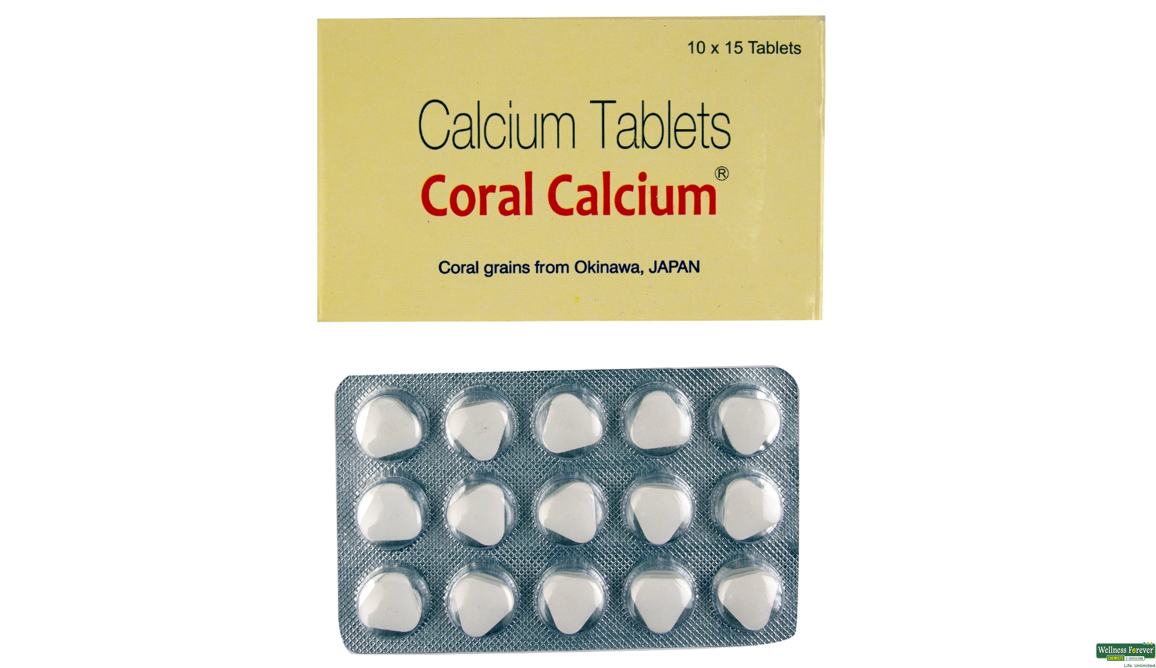 CORAL-CALCIUM 15TAB- 1, 15TAB, 
