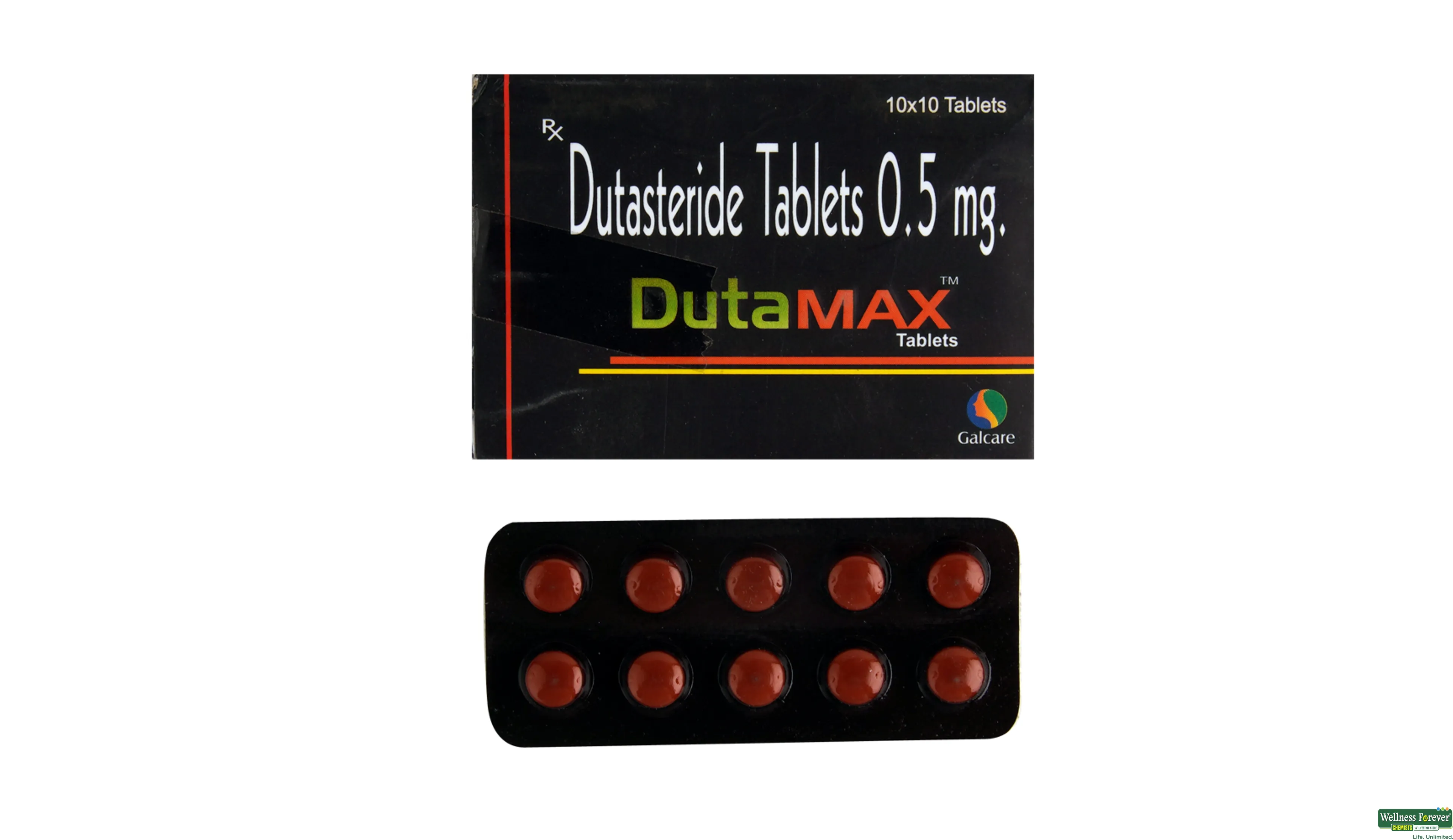 DUTAMAX 0.5MG 10TAB- 1, 10TAB, 