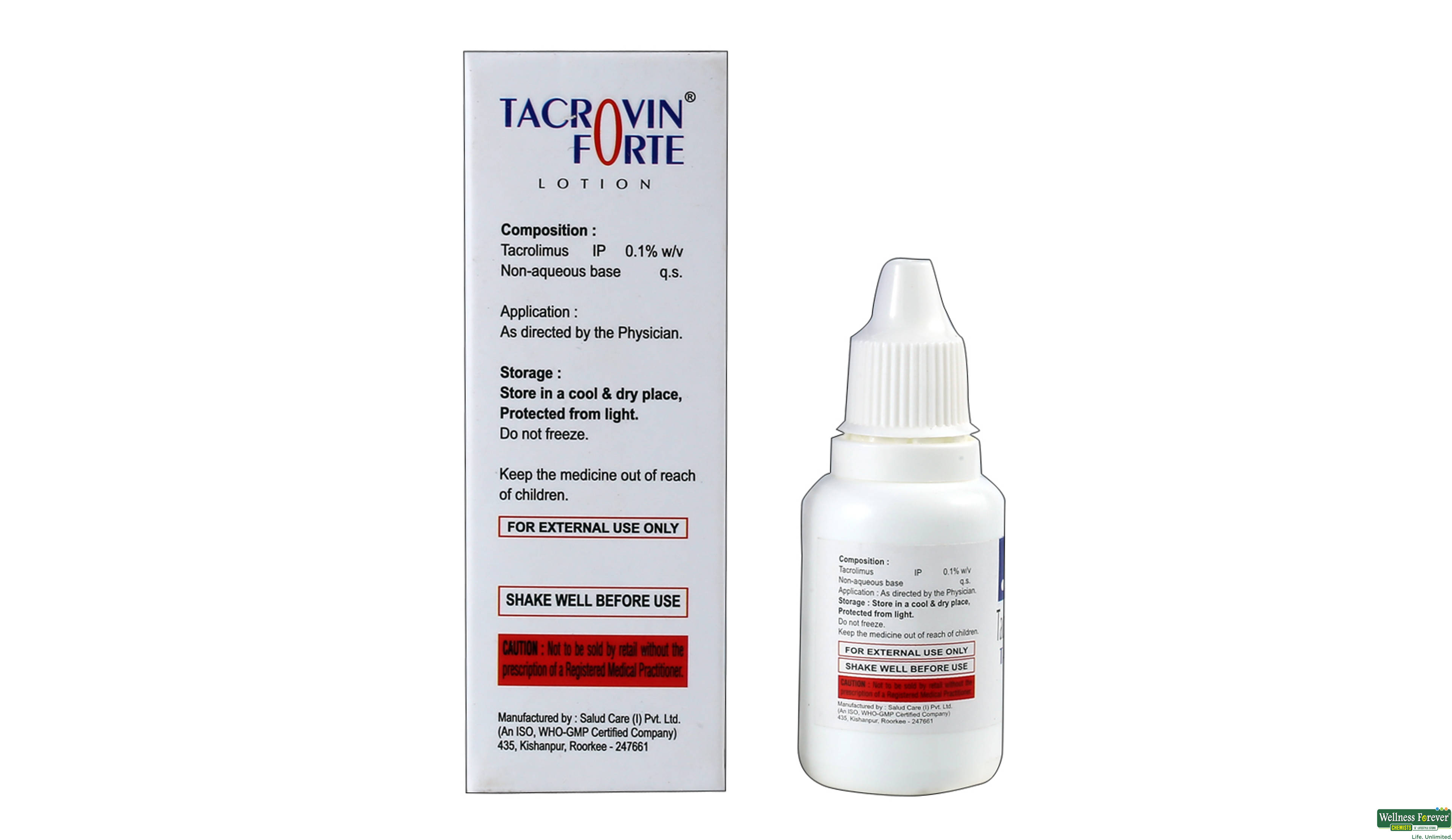TACROVIN-FORTE LTN 20ML- 2, 20ML, 