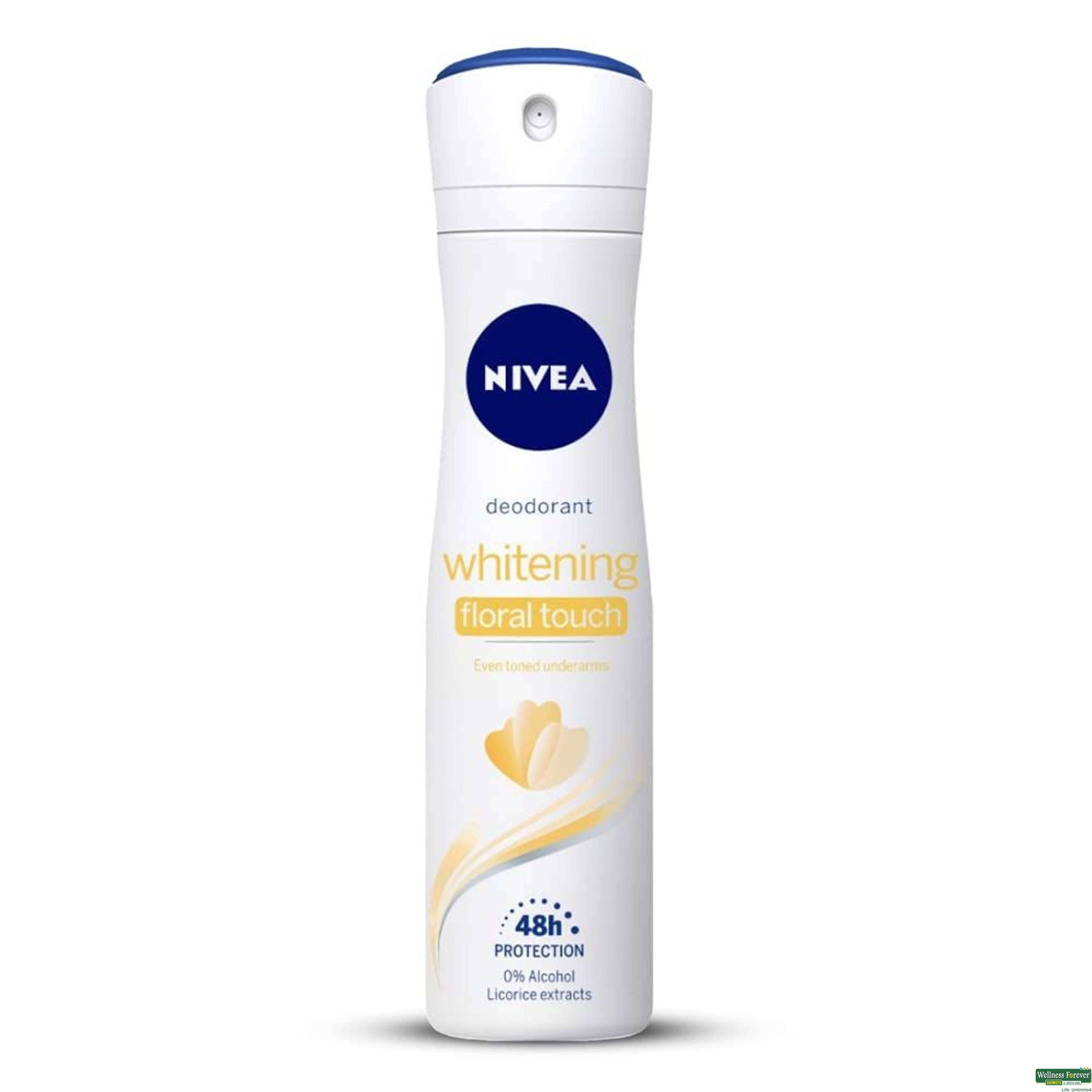 Nivea Deodorant, Whitening Floral Touch, Women, 150Ml-image