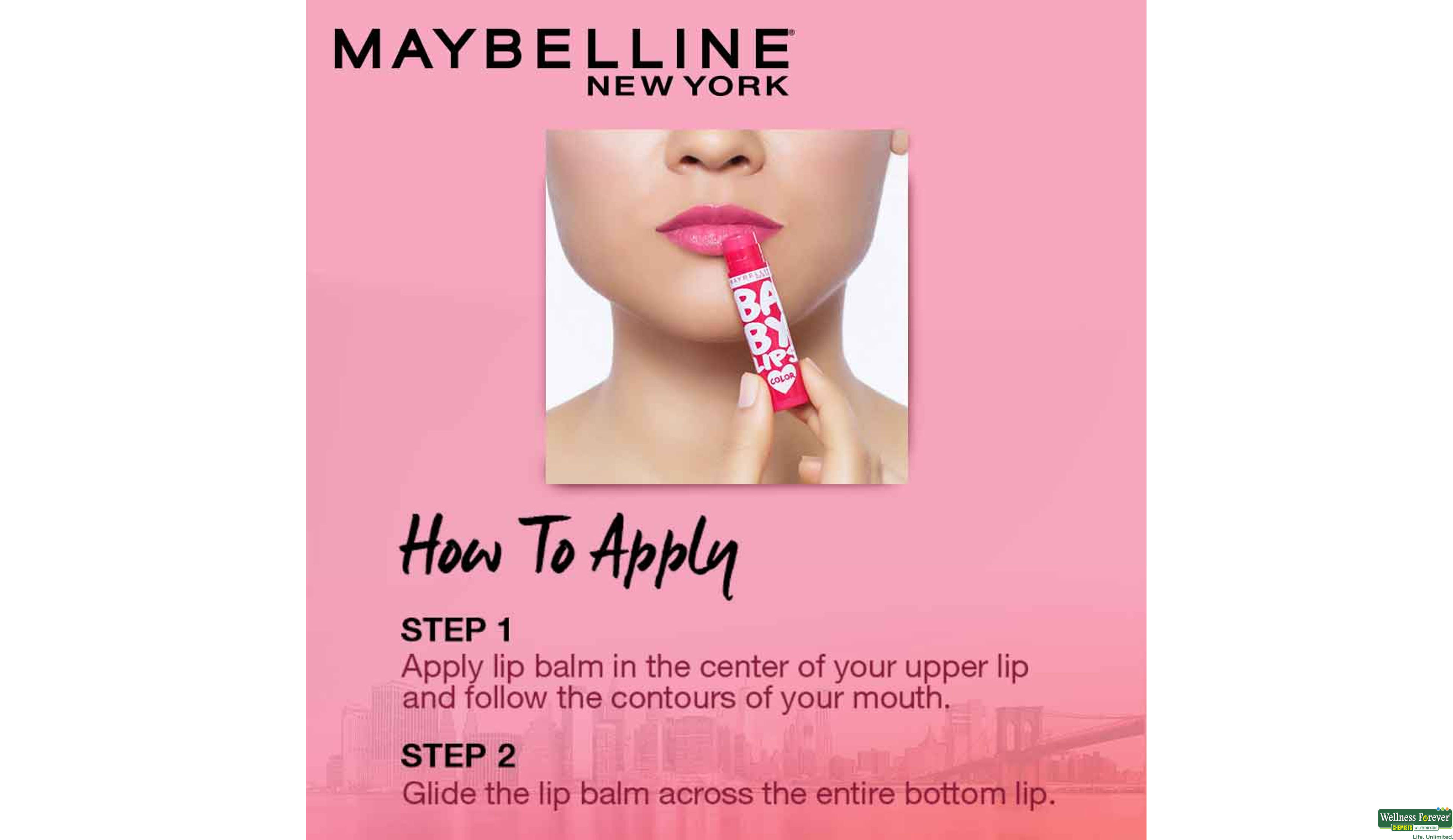 MAYBELLINE LIP BALM BERRY CRUSH 4.5GM- 5, 4.5GM, 