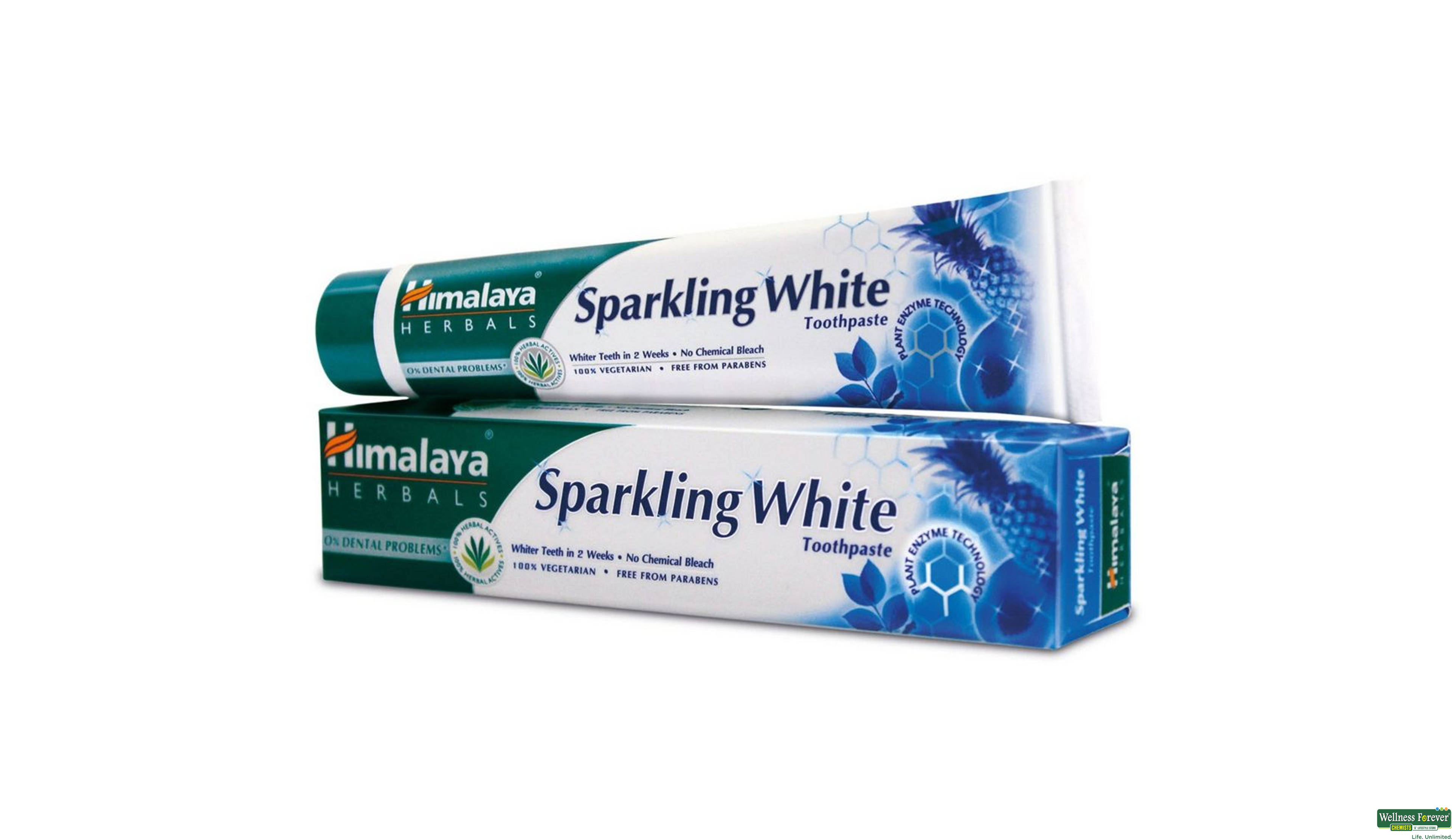 HIMA T/PASTE SPARKLING WHITE 80GM- 1, 80GM, 