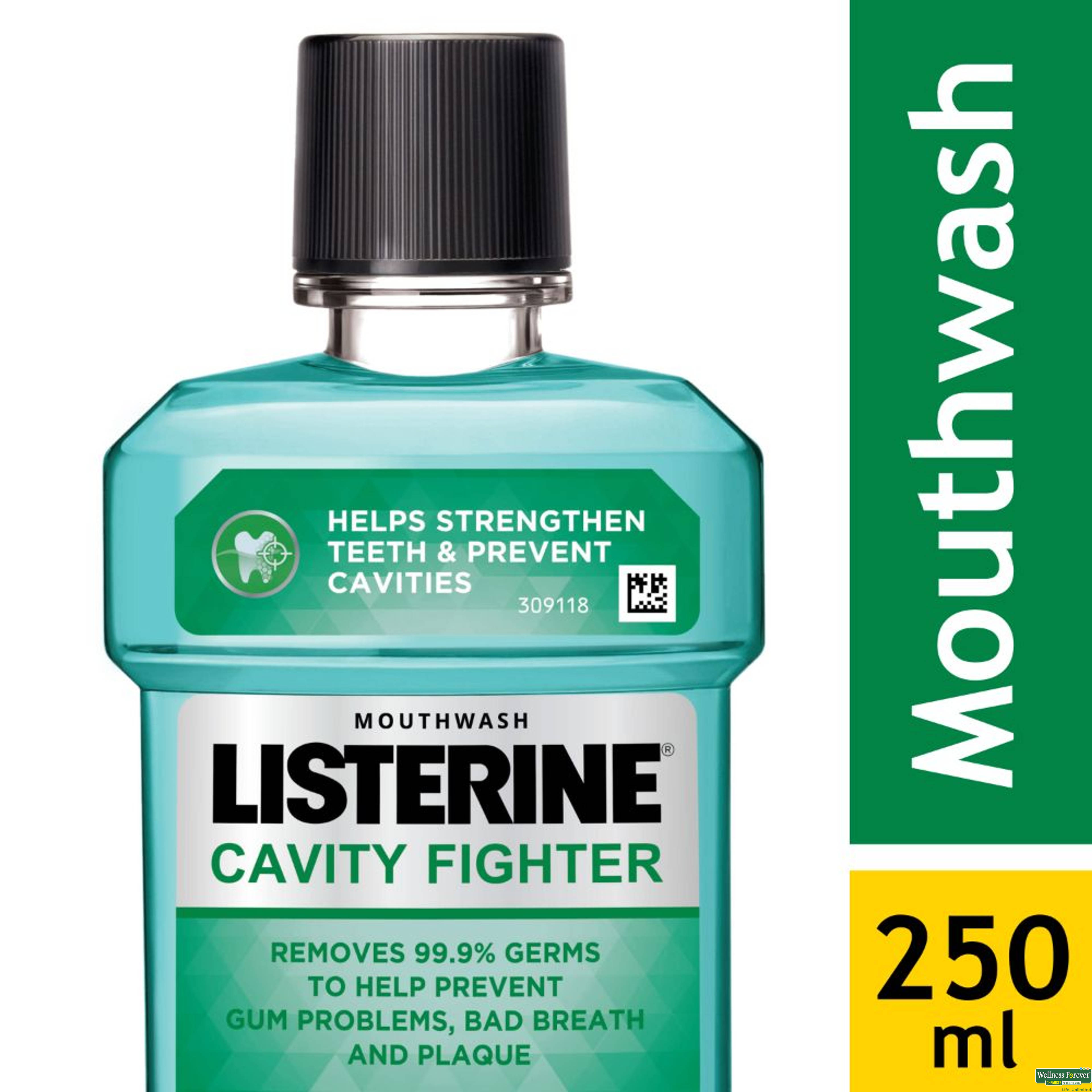 LISTERINE M/WASH CAVITY FIGHTER 250ML-image