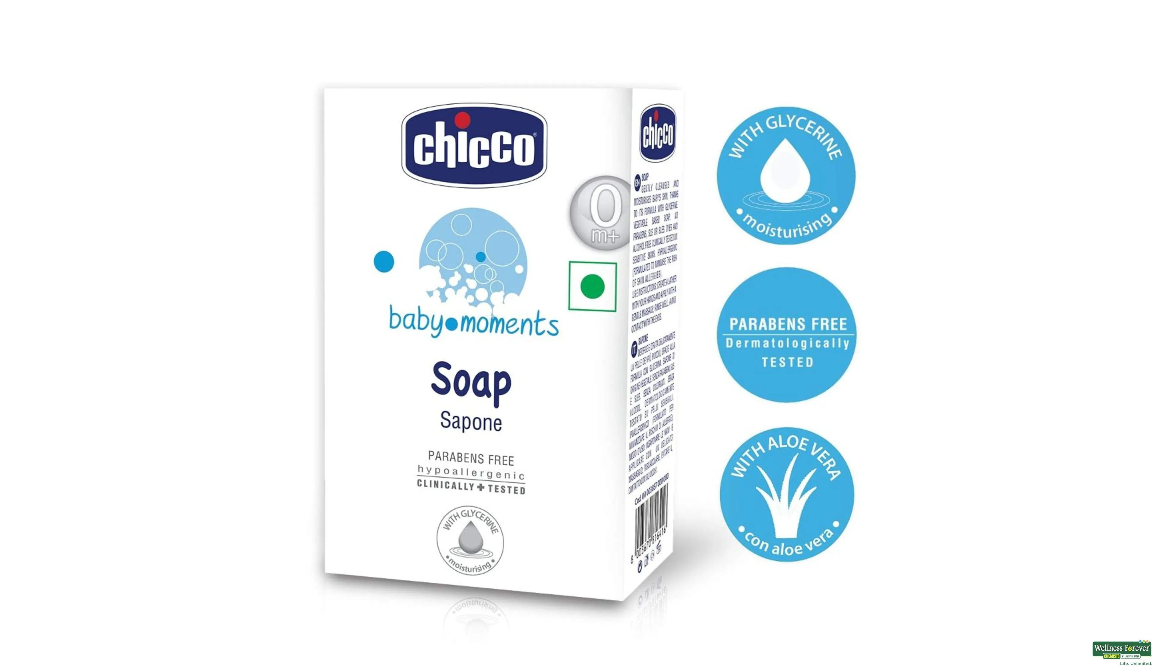 Buy Chicco Baby Moments Soap, 75 g Online at Best Prices