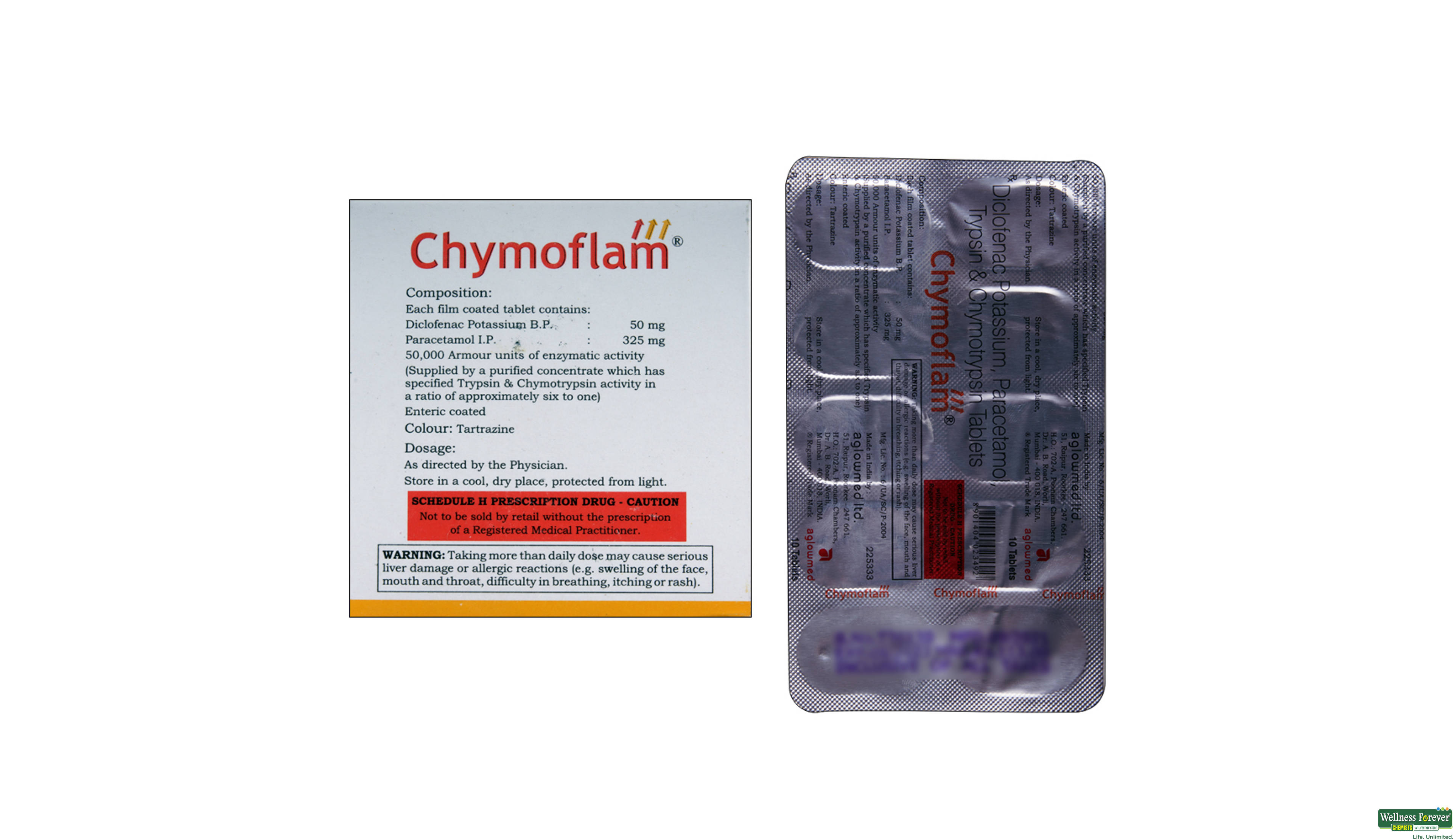 CHYMOFLAM 10TAB- 2, 10TAB, 