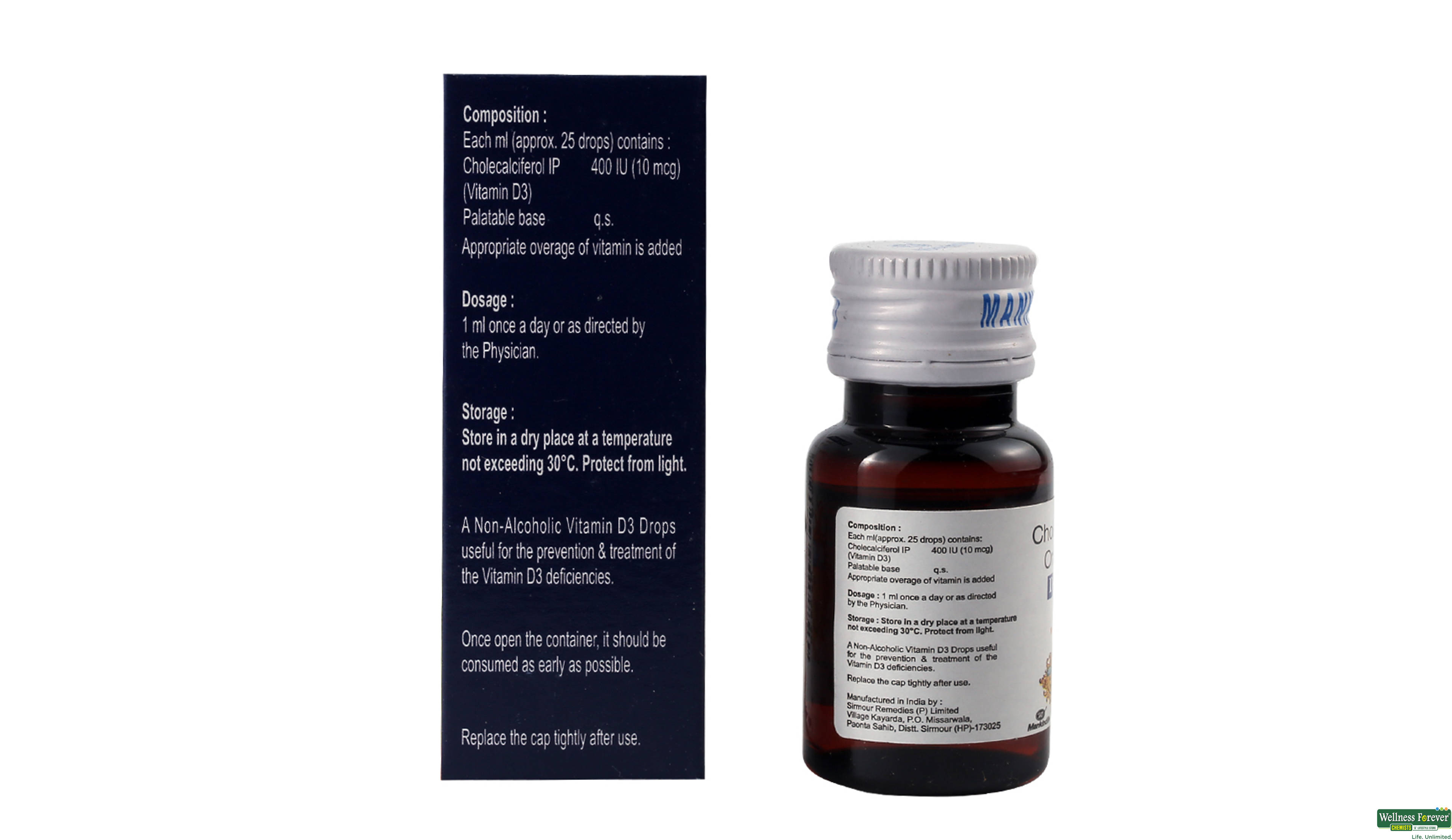D3-MUST ORAL DROP 15ML- 2, 15ML, 