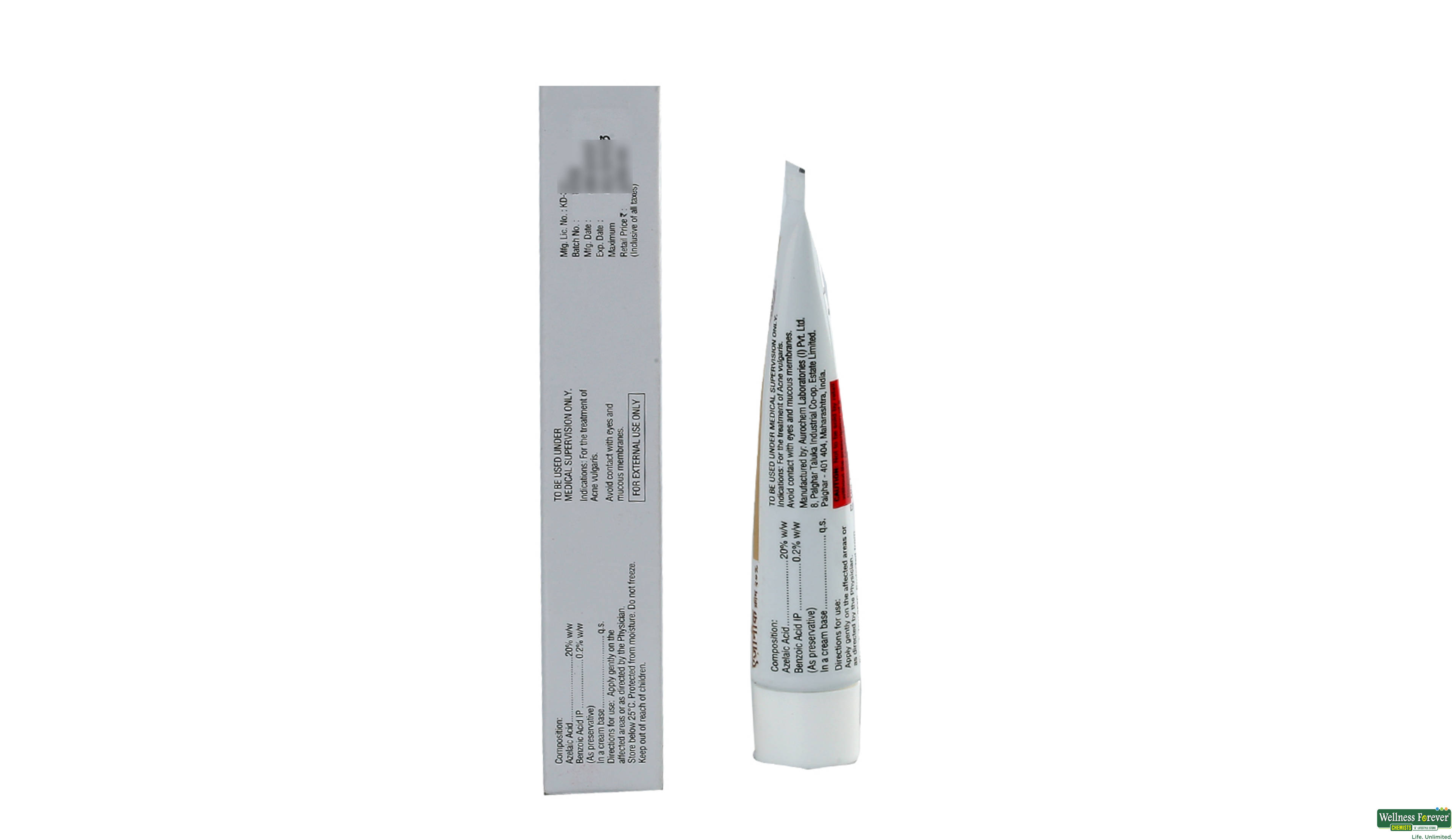 EZANIC 20% CREAM 15GM- 2, 15GM, 