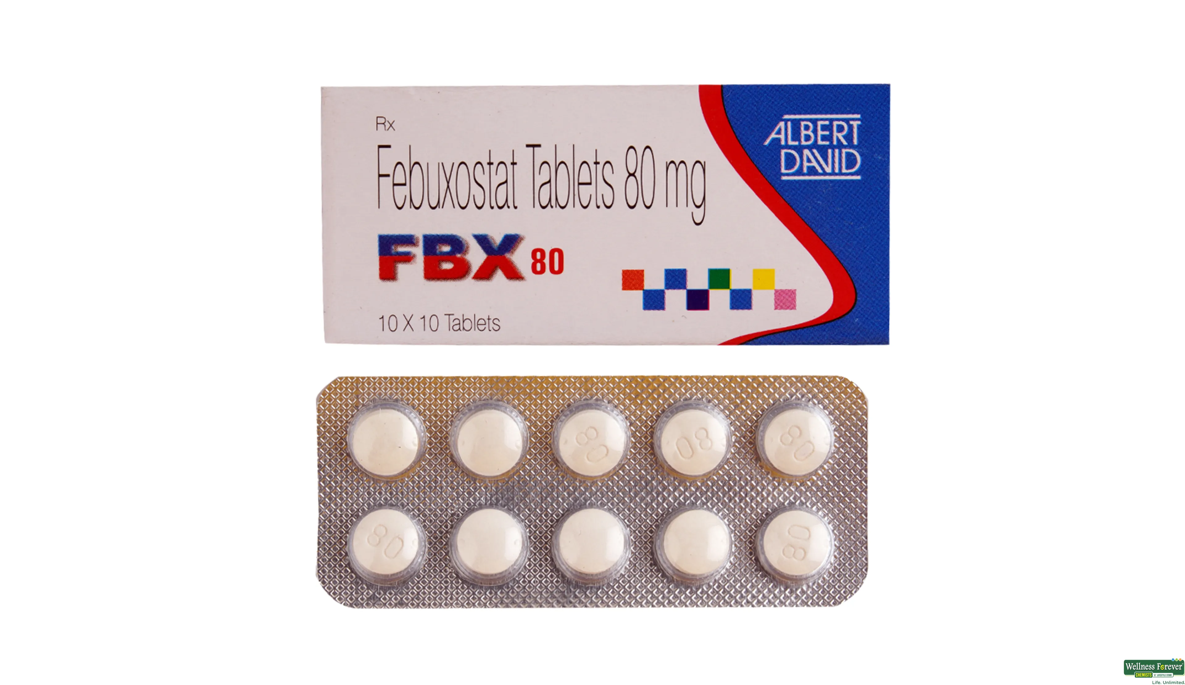 FBX 80MG 10TAB- 1, 10TAB, 