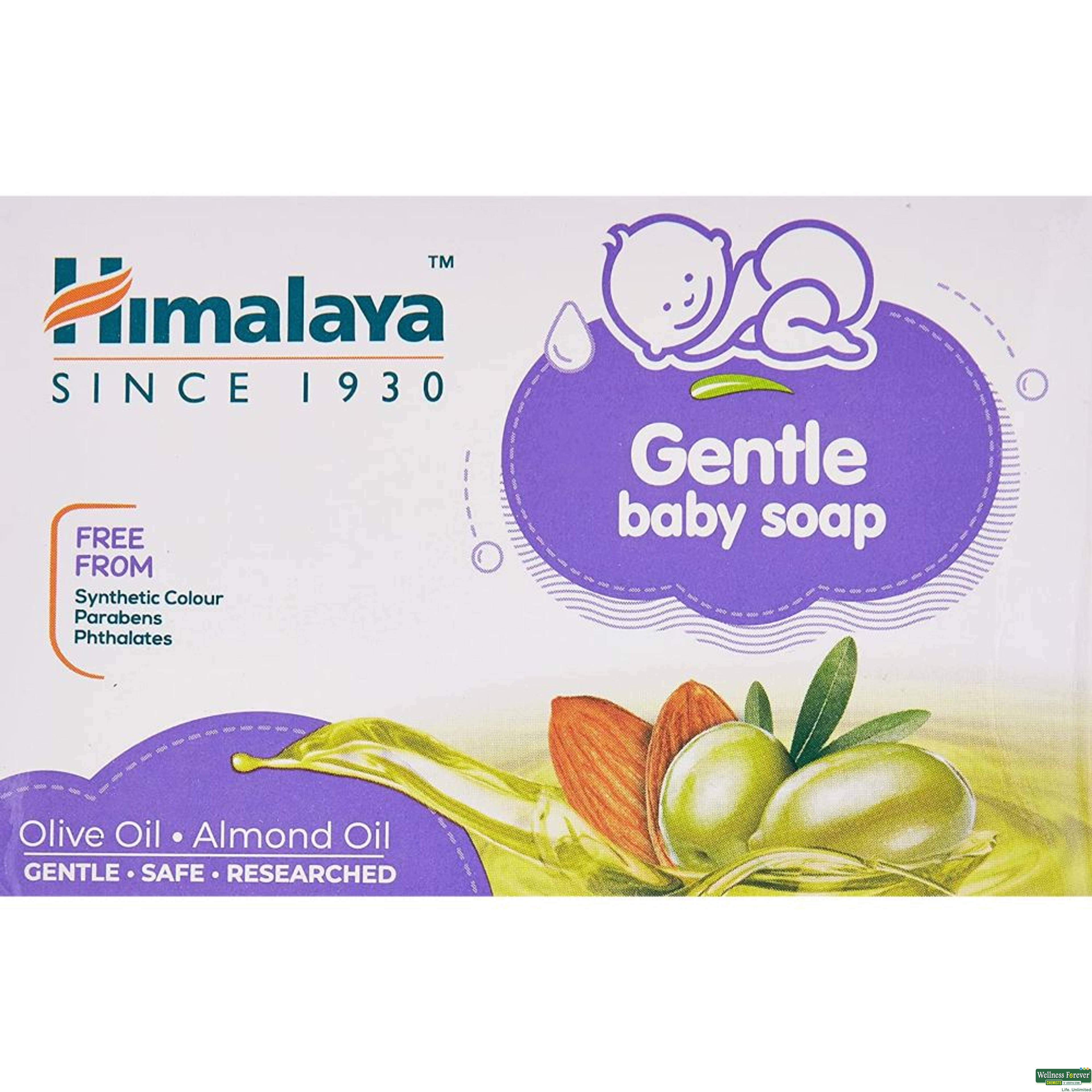 Himalaya Herbal Gentle Baby Soap, 125 g-image