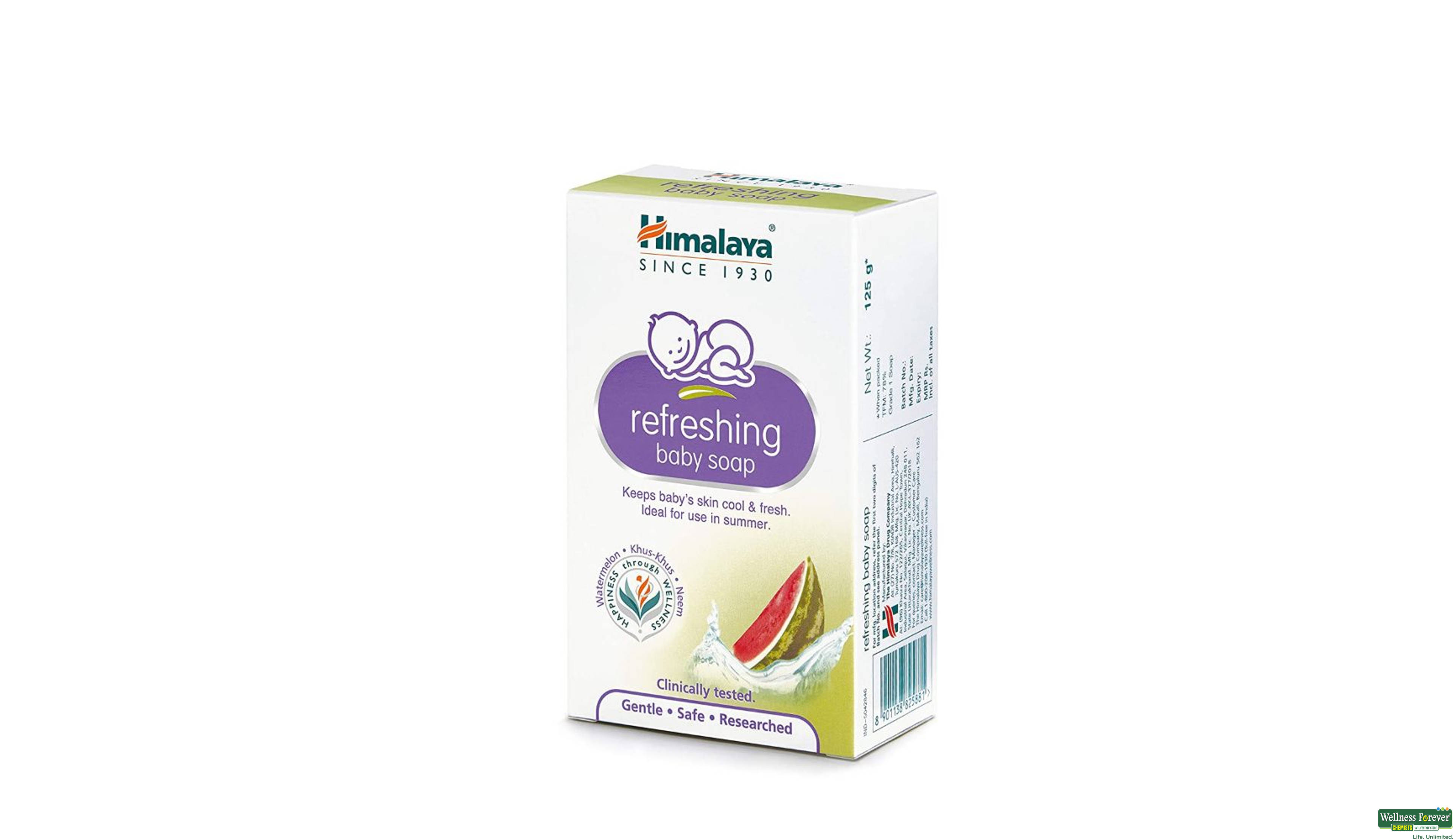 HIMA SOAP BABY REFRESHING 125GM- 1, 125GM, 