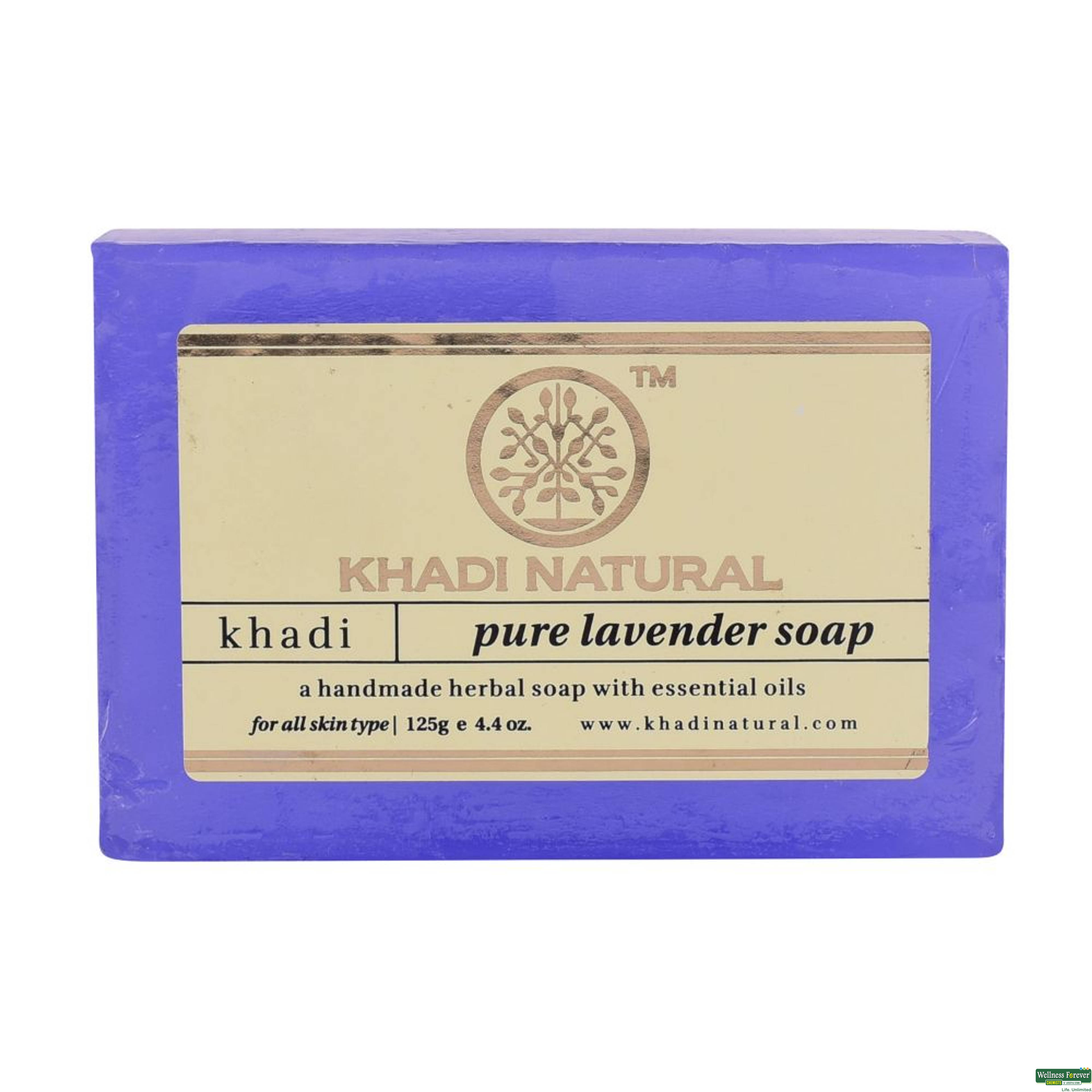 Khadi Soap Lavender 125g-image