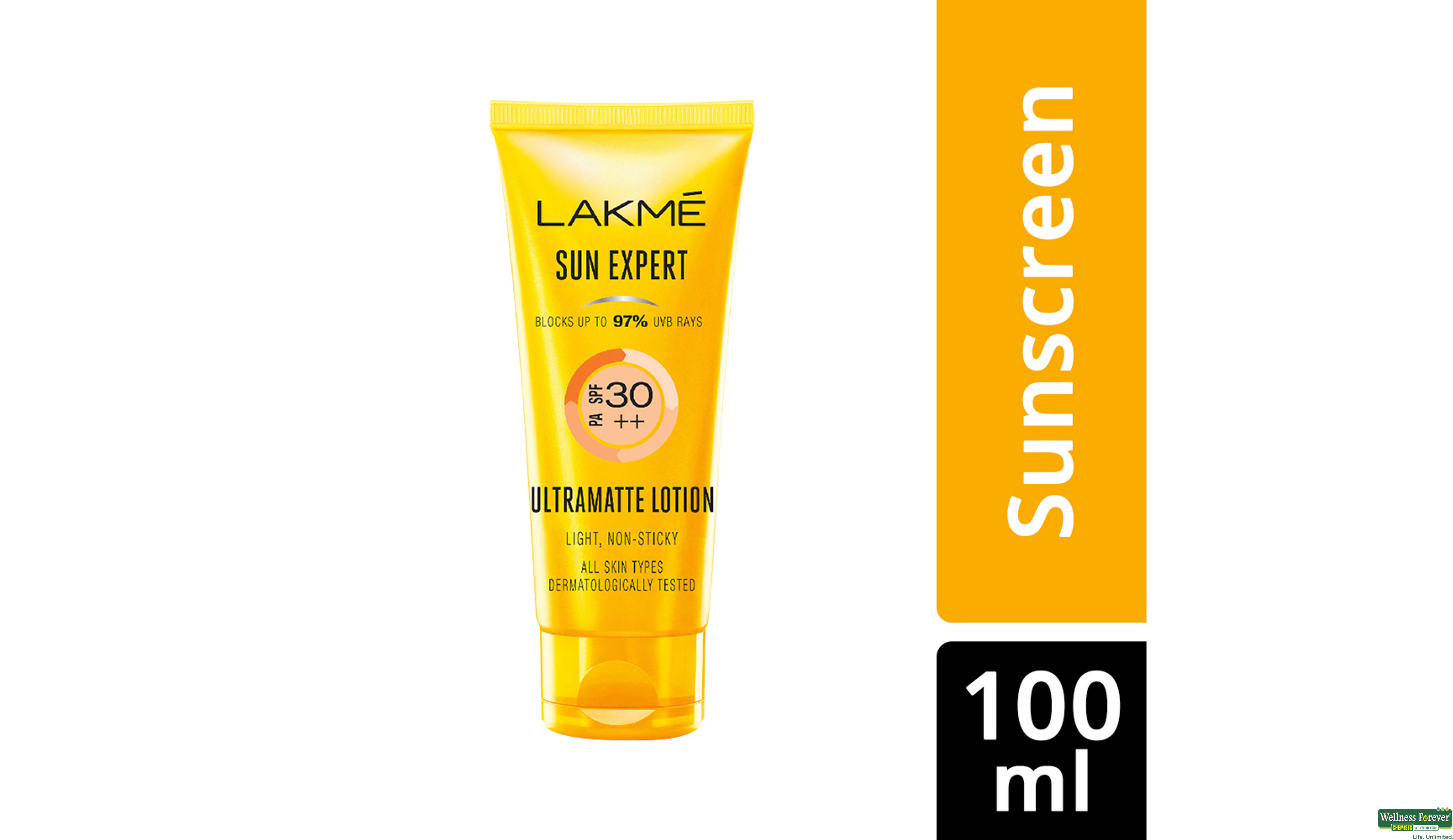 LAKME B/LTN SUN SPF 30++ULTRA MATTE LOTION LIGHT&NON STICKY 100ML- 1, 100ML, 