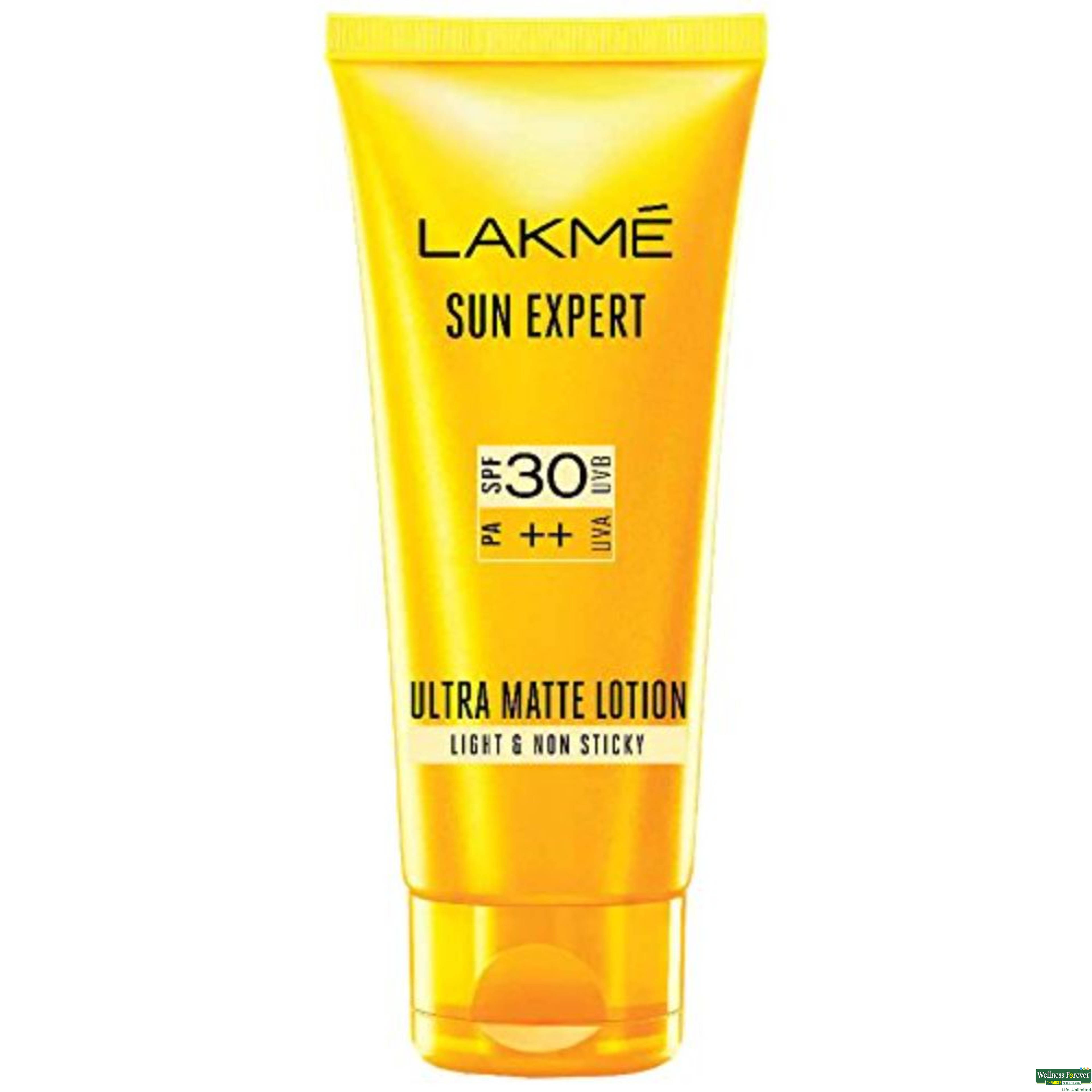 Lakme Sun Expert SPF 30 Ultra Matte Lotion, 50 ml-image