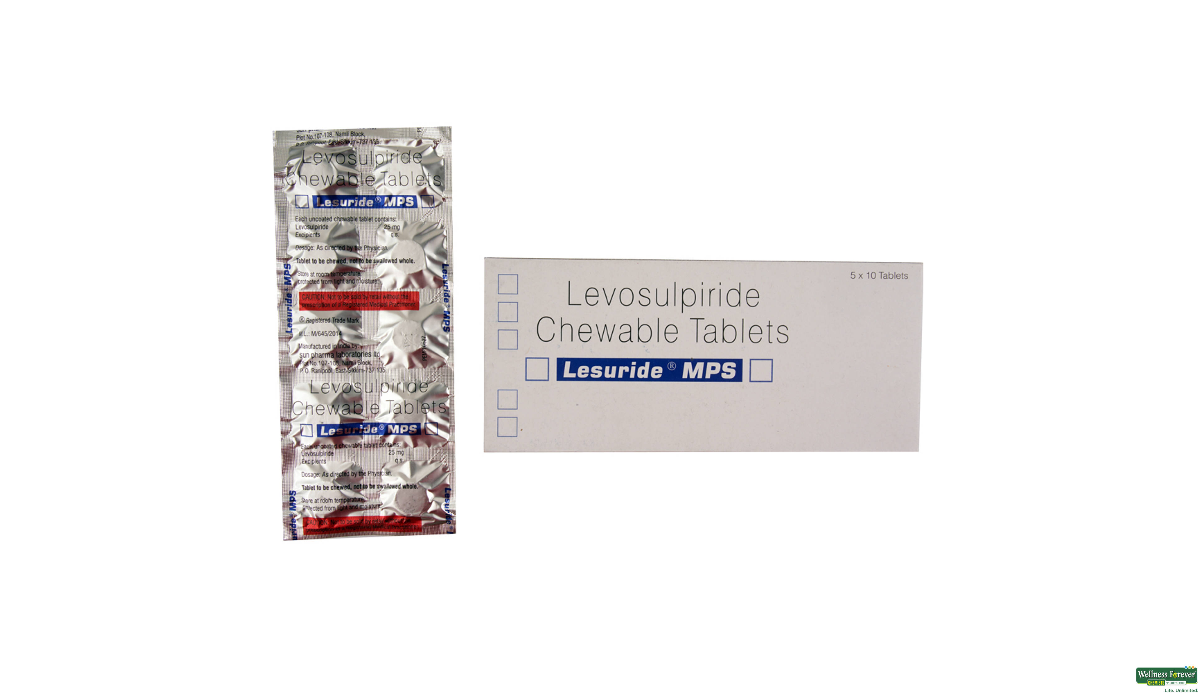 LESURIDE-MPS 10TAB- 1, 10TAB, 