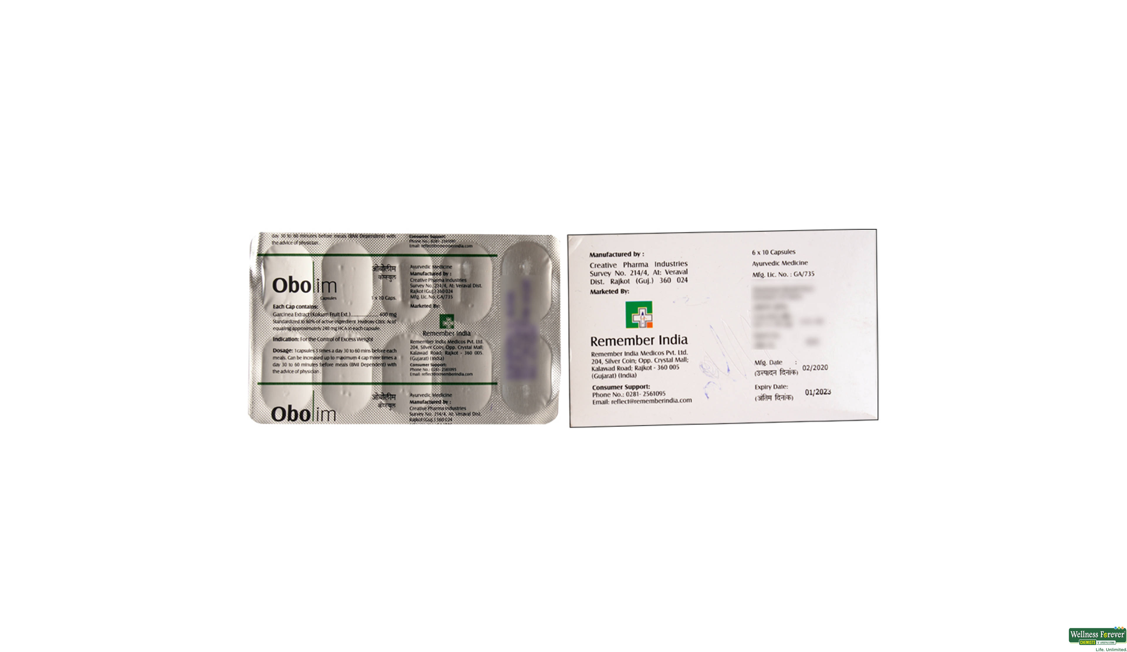 OBOLIM CAP 10CAP- 2, 10CAP, null
