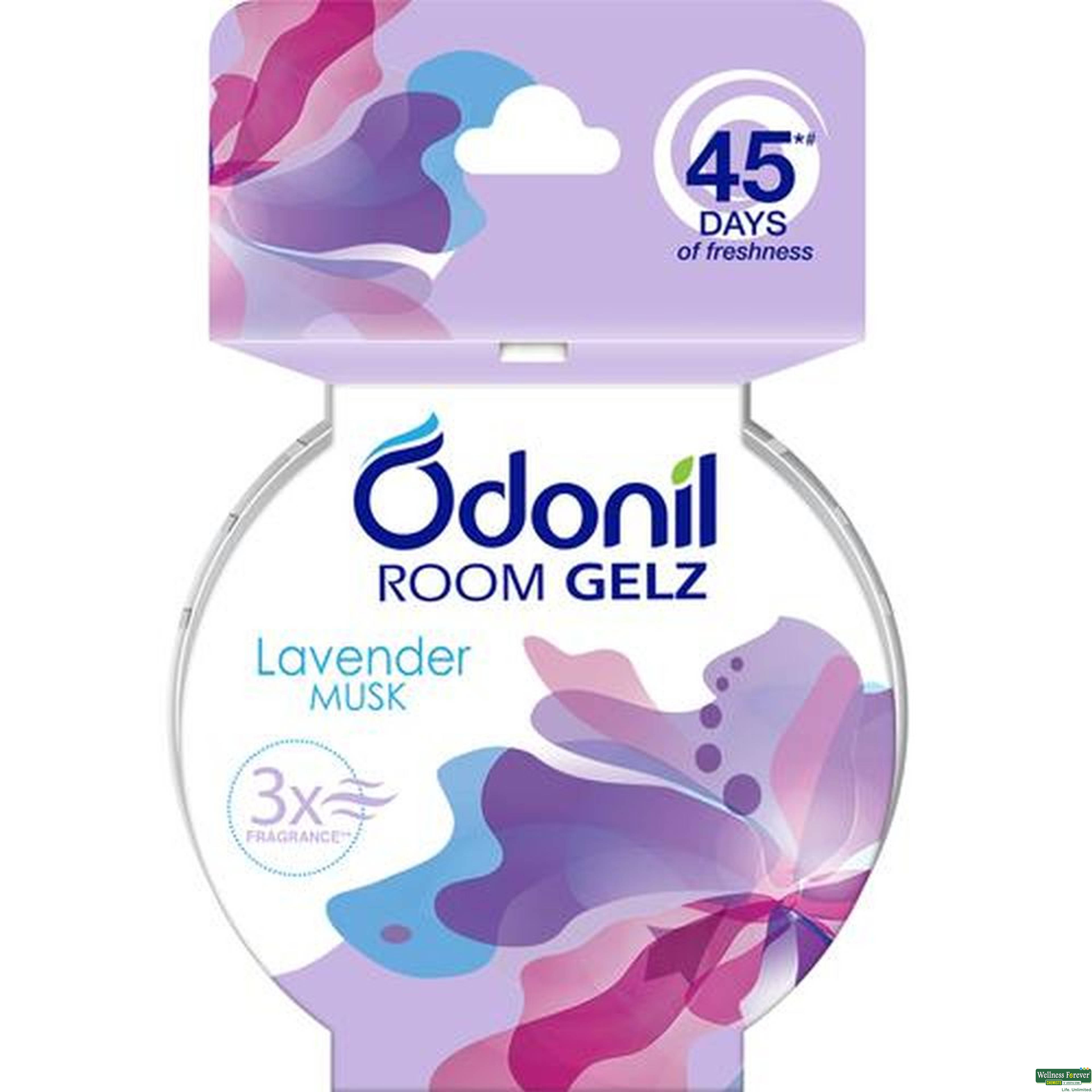 Odonil Room Freshening Gelz, Lavender Musk, 75 g-image