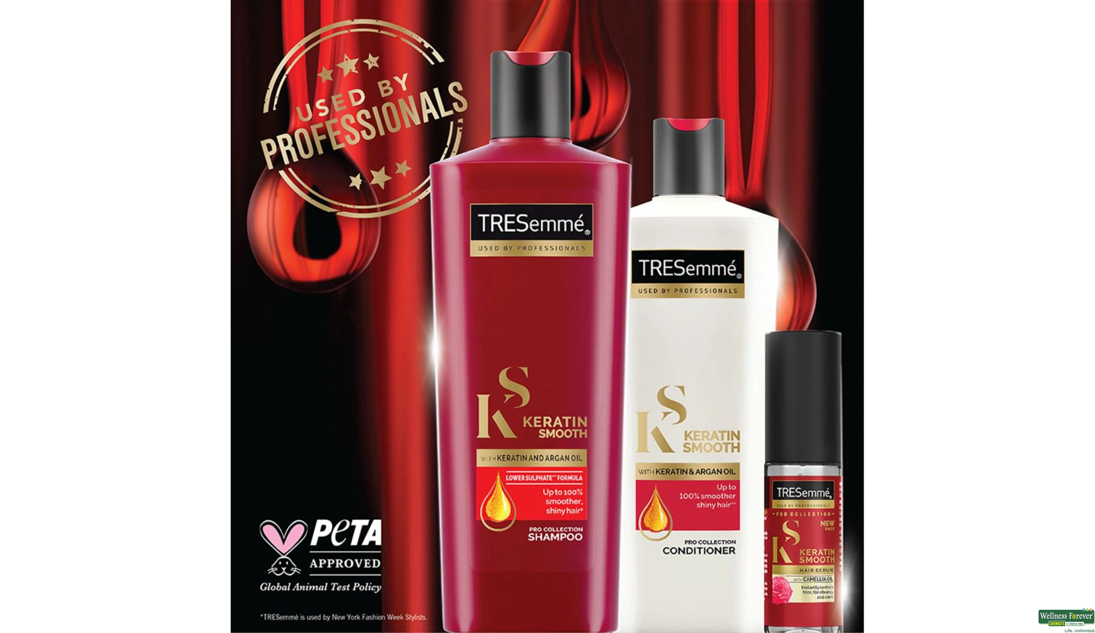 TRESEMME SHMP KERATIN SMOOTH 80ML- 6, 80ML, 