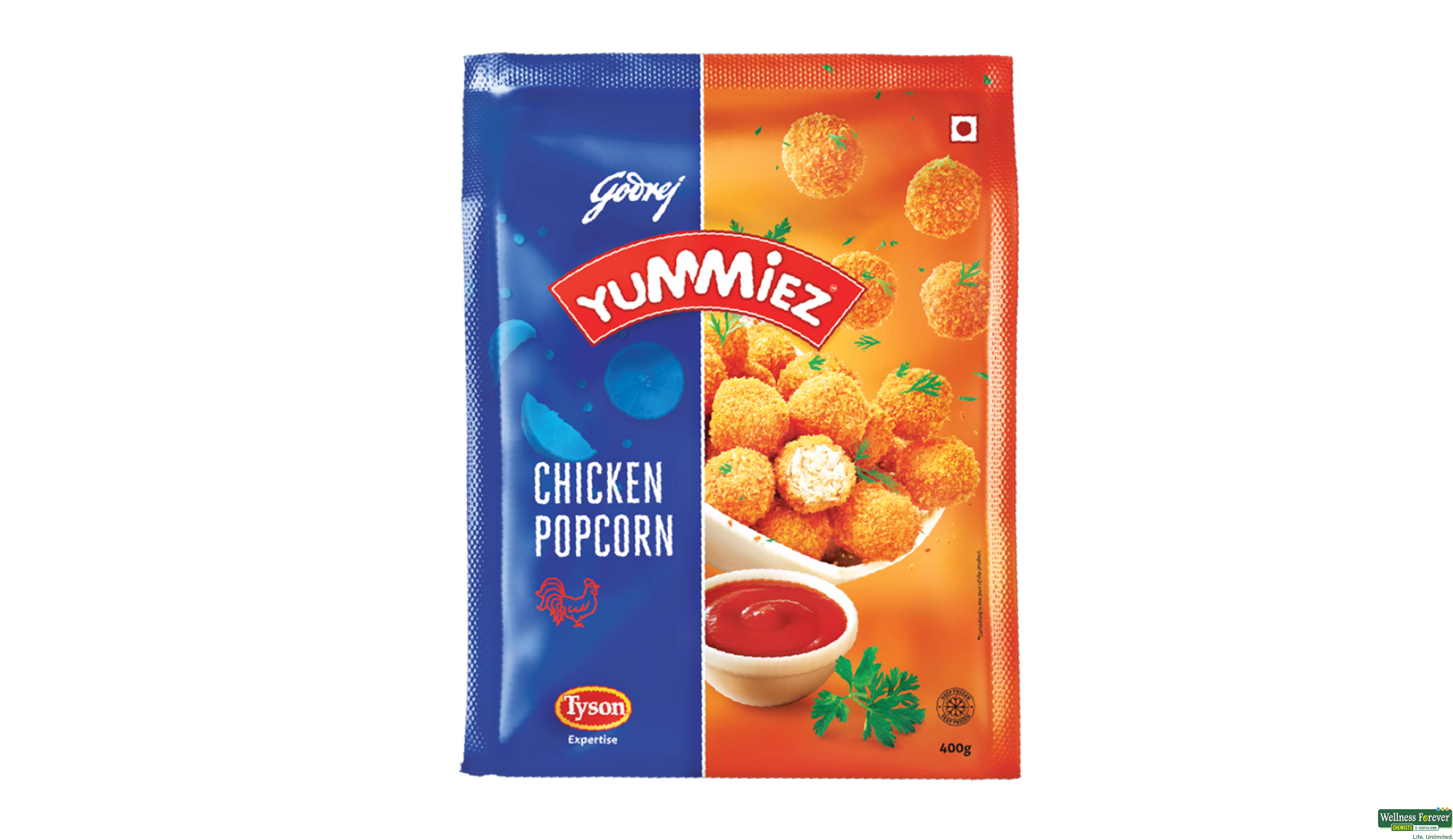 YUMMIEZ CHI POPCORN 400GM- 1, 400GM, null