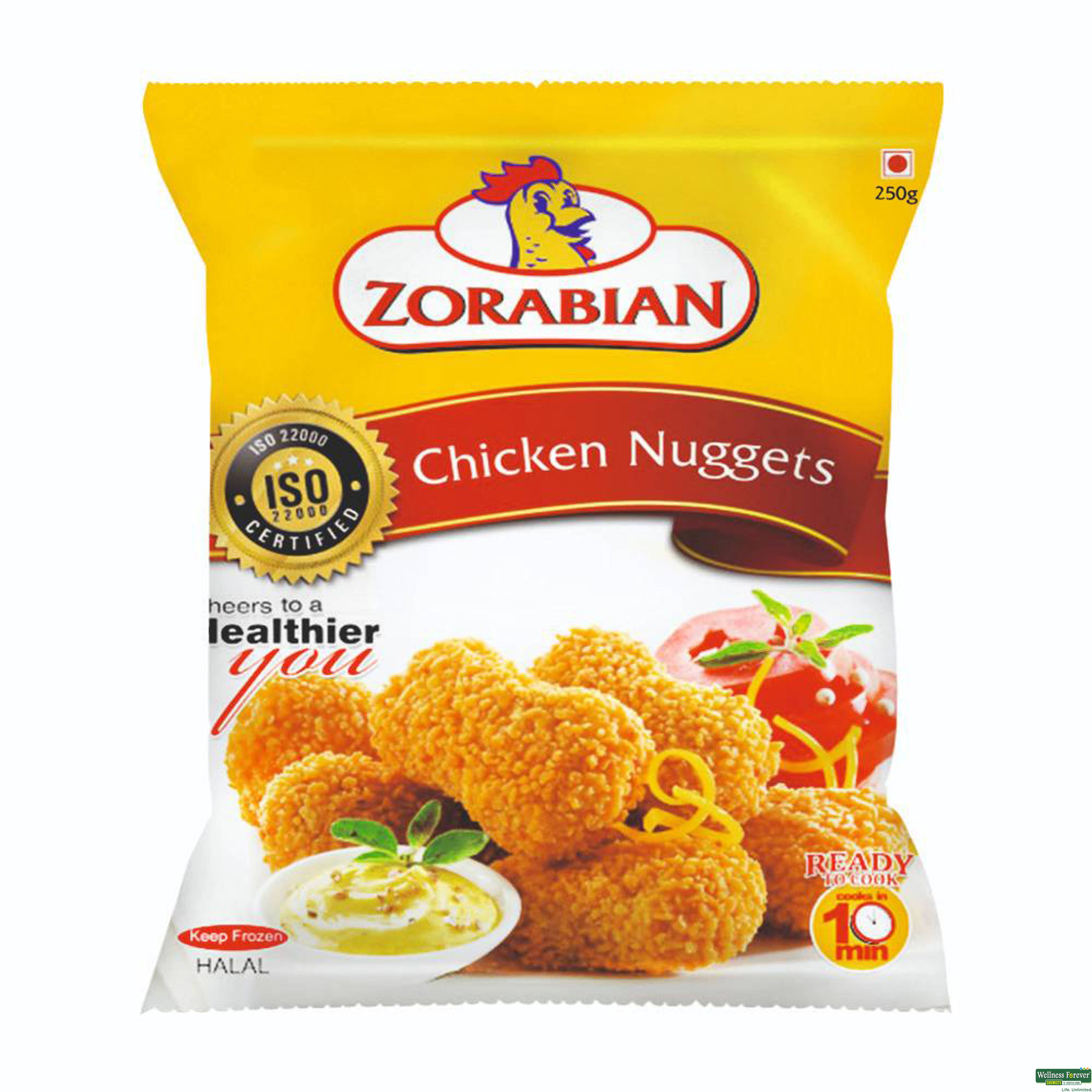 Zorabian Chicken Nuggets 250g-image