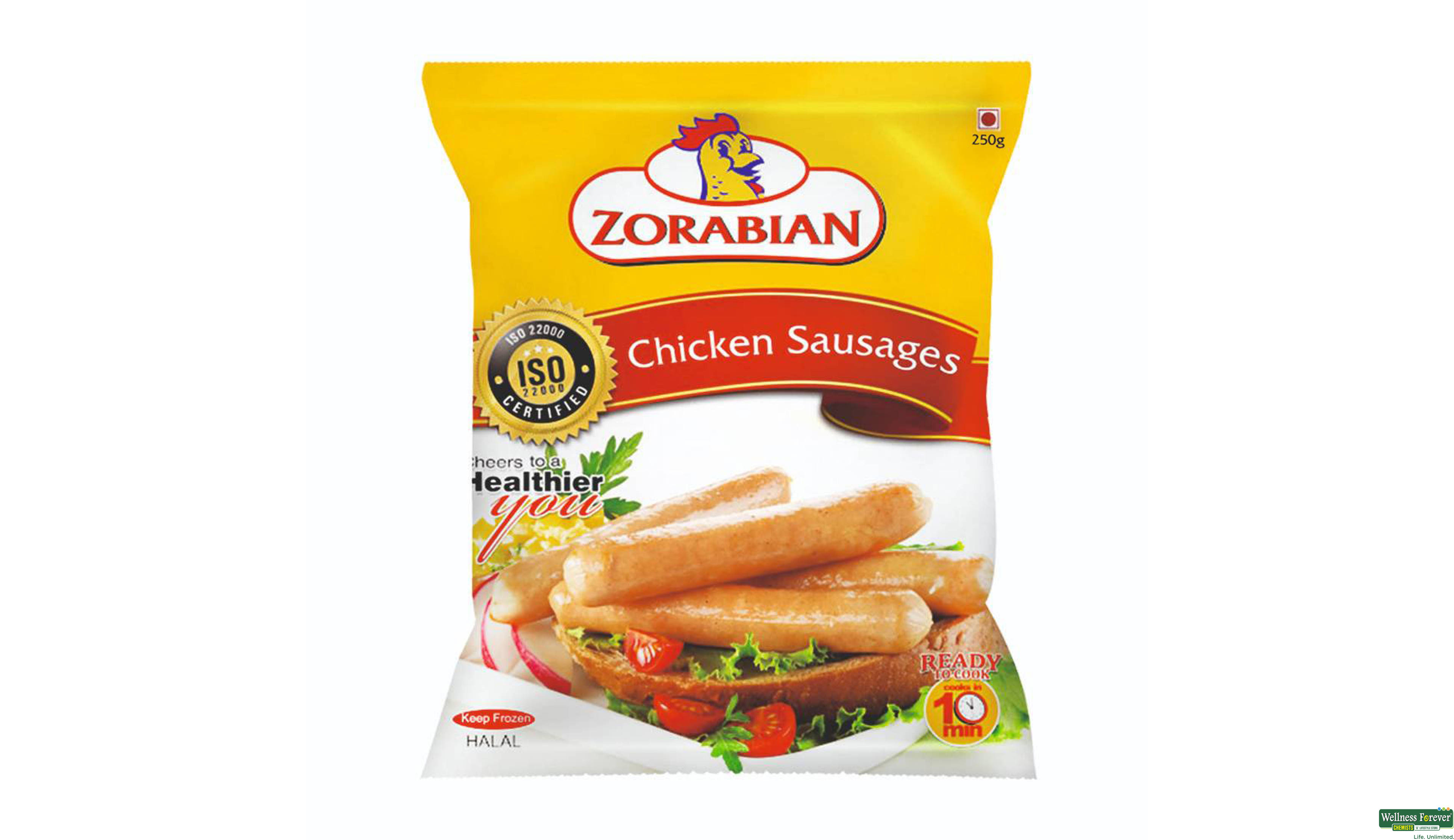 ZORABIAN CHI SAUSAGES 250GM- 1, 250GM, 