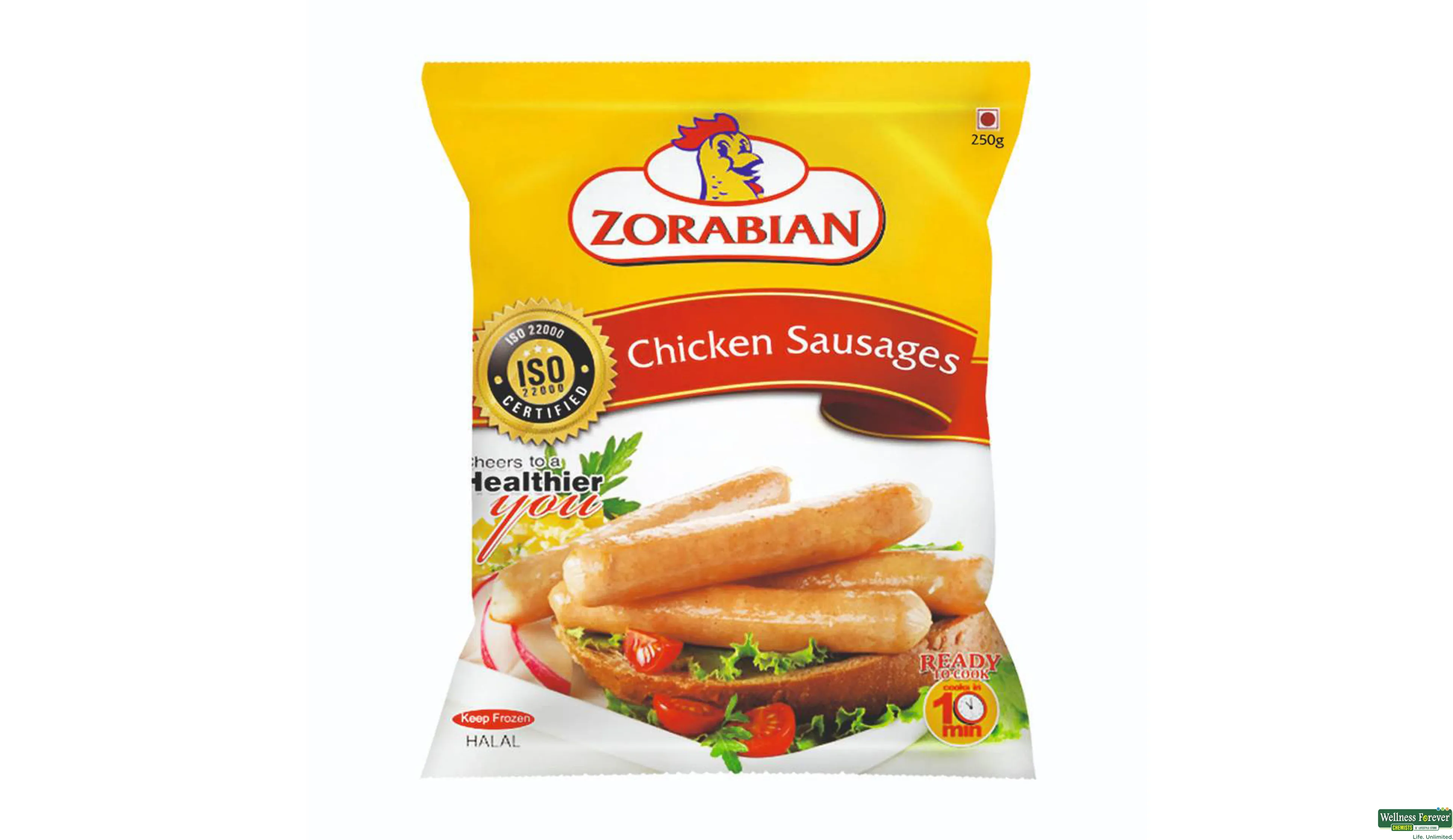 ZORABIAN CHI SAUSAGES 250GM- 1, 250GM, 