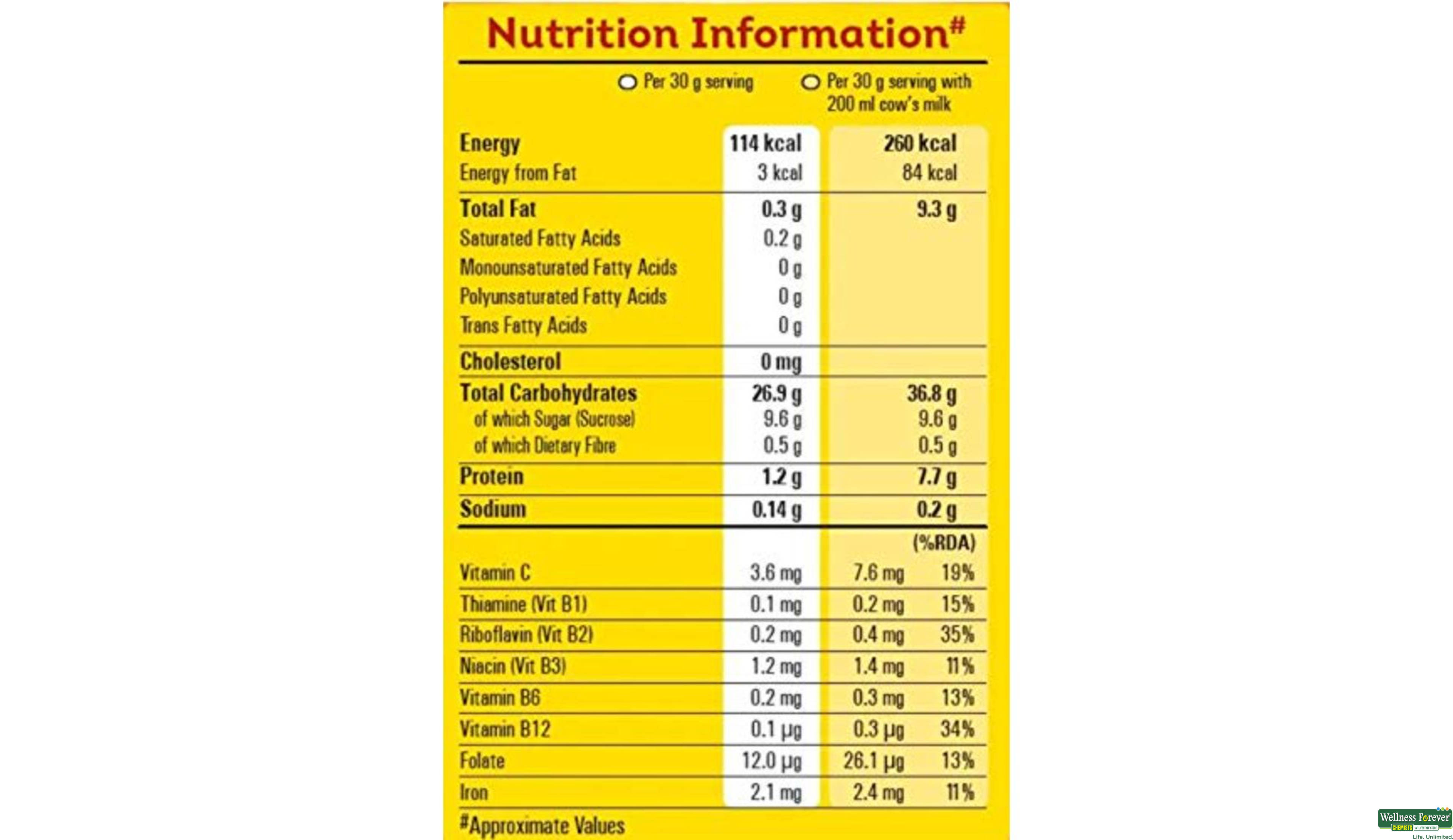 KELL CORNFLAKES REAL HONEY 630GM- 4, 630GM, 