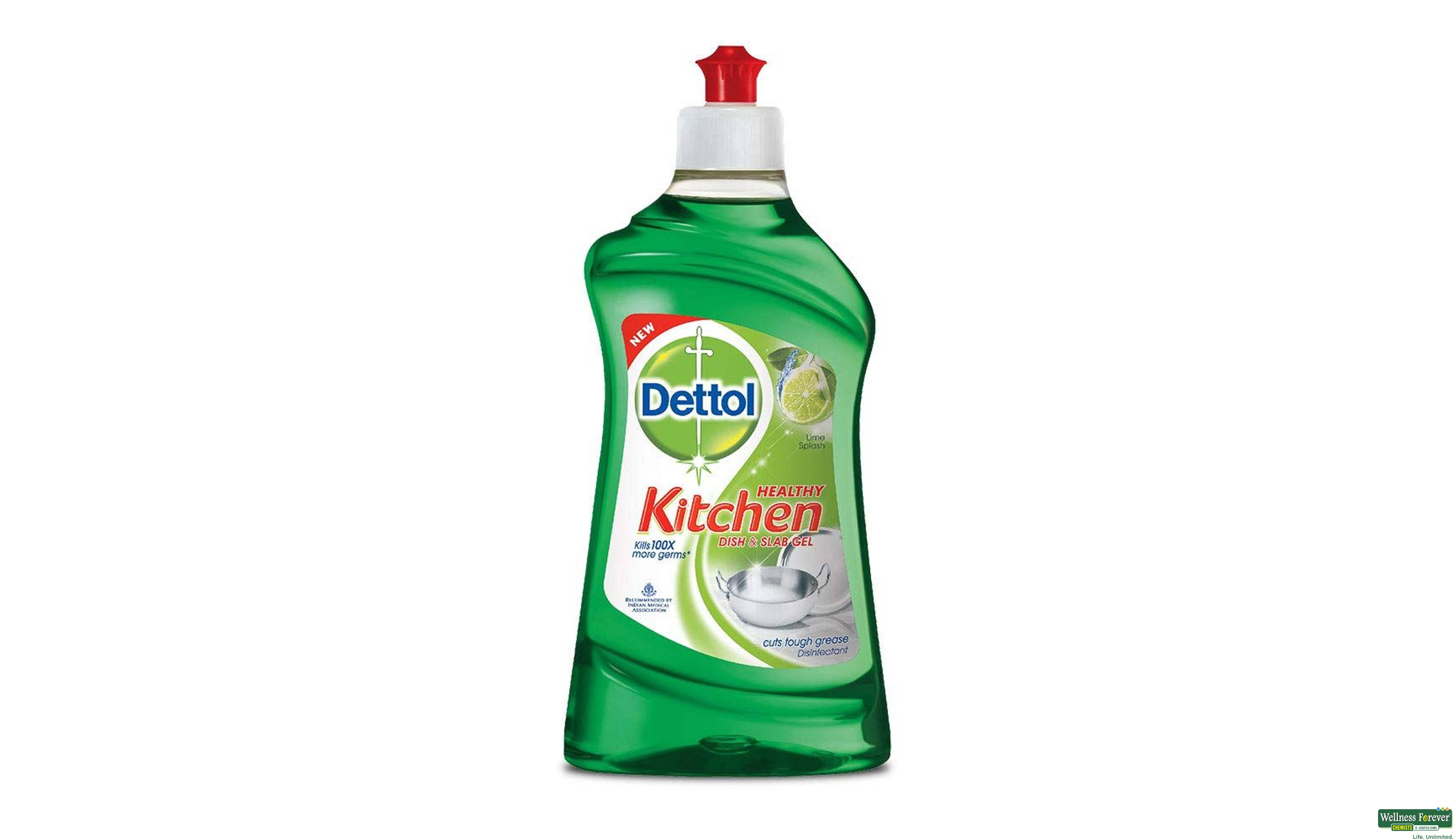 DETT DISHWASH LIME SPLASH 200ML- 1, 200ML, 