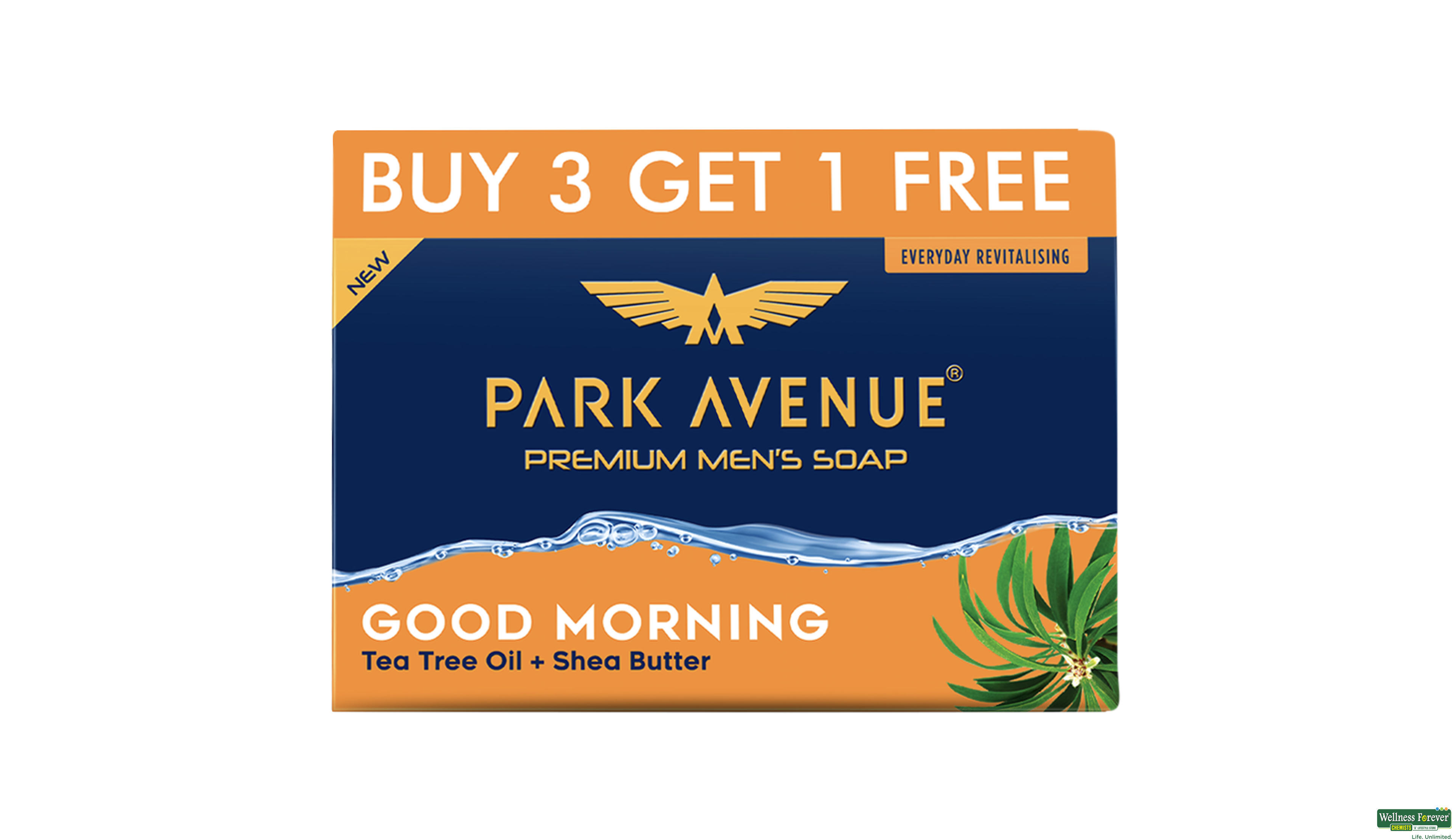 PARK SOAP GOOD MORNING 4X125GM- 1, 1PC, 