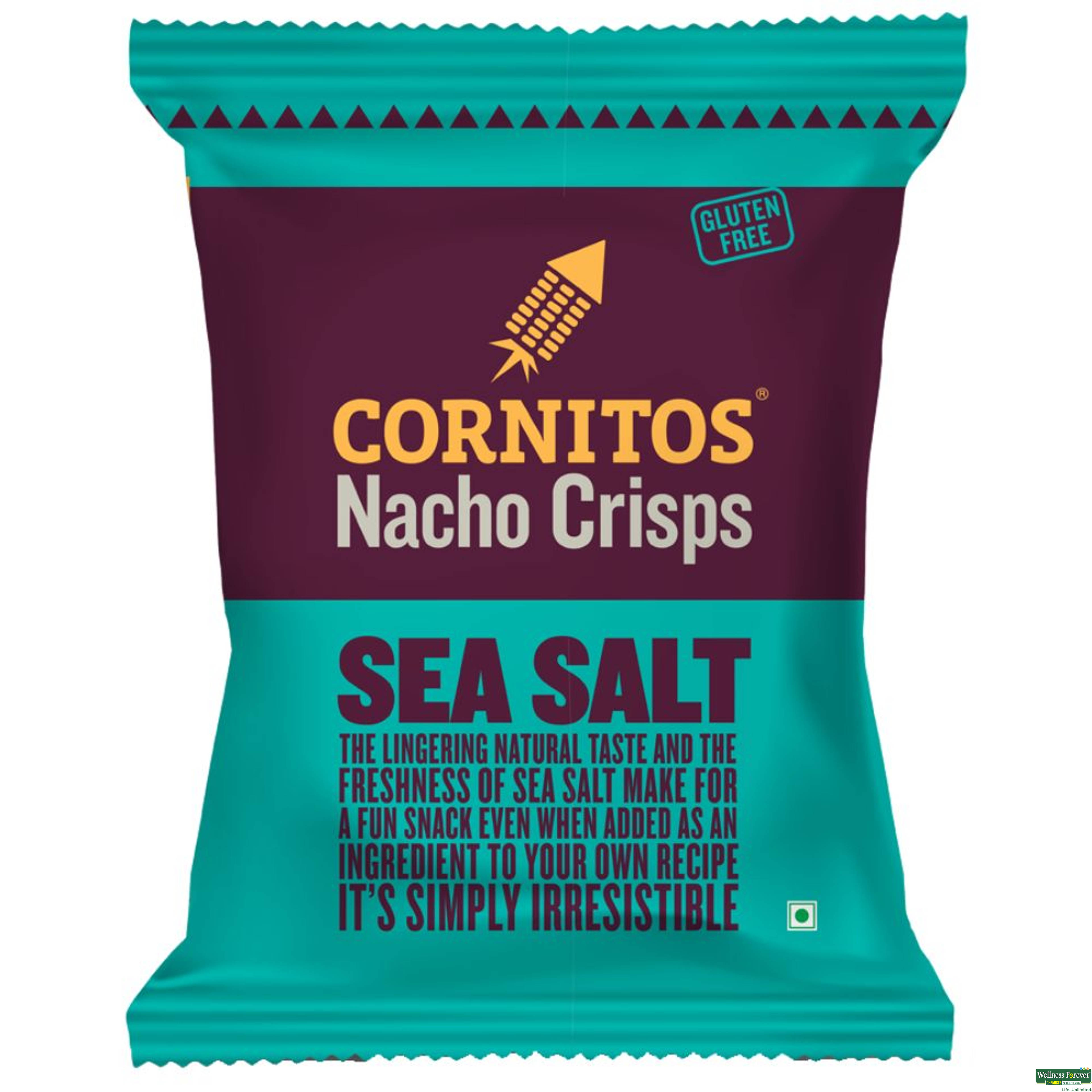 Cornitos Nachos Crisps, Sea Salt, 150 g-image