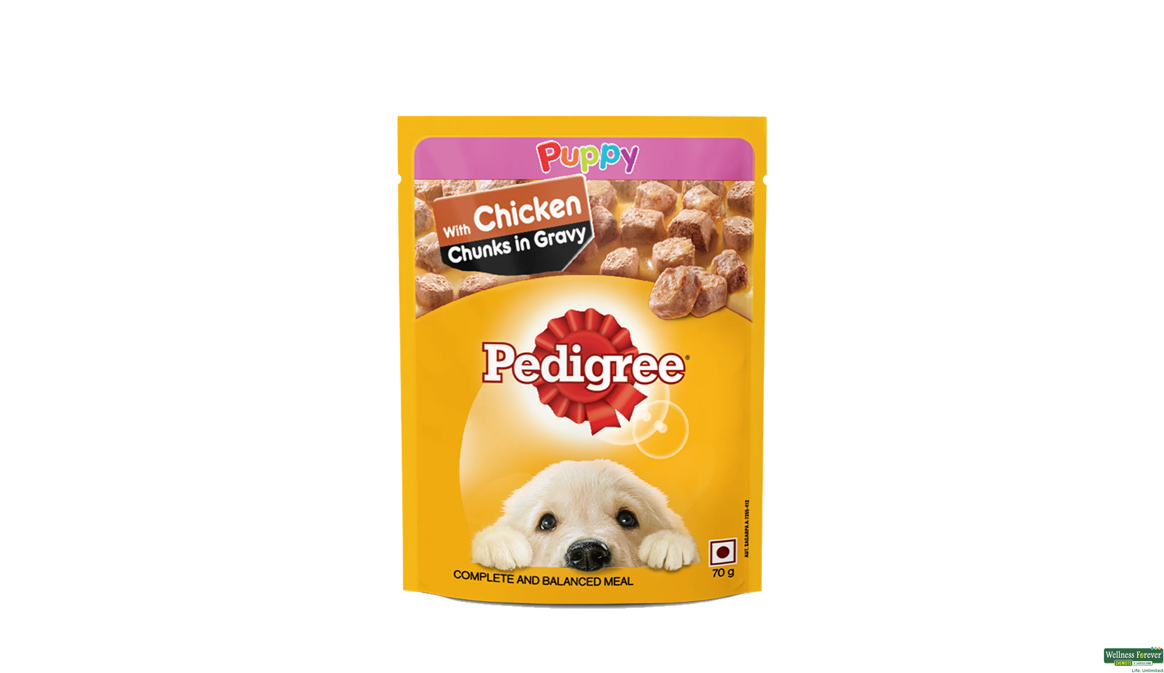 Dog food with chicken chunks sale