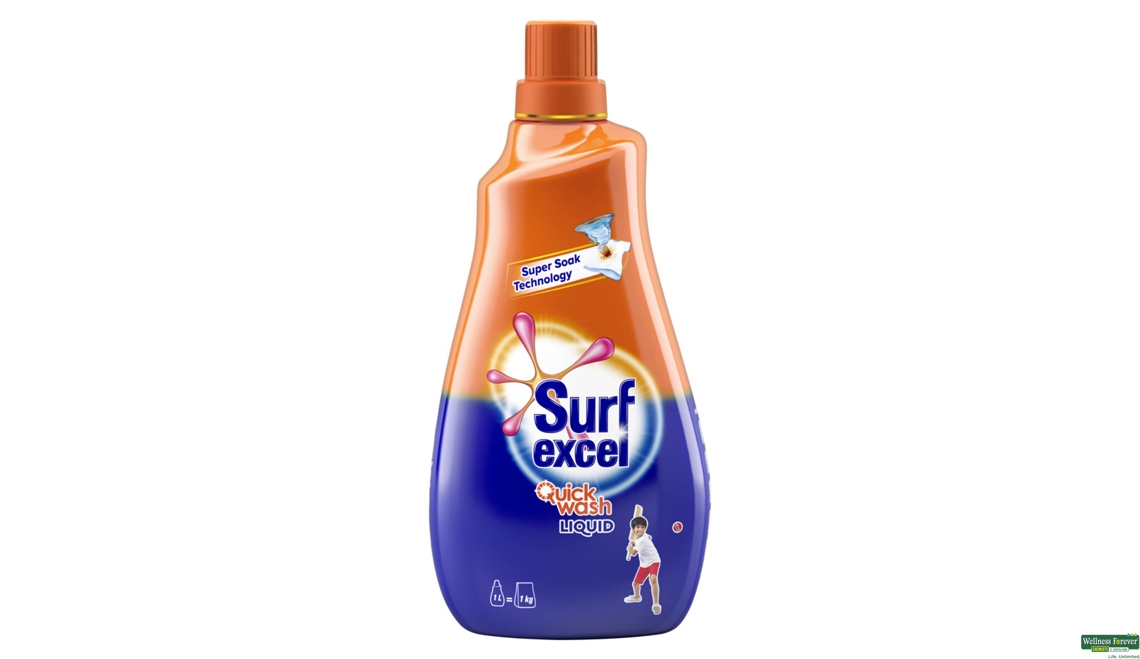 SURF LIQ DETERGENT 1LTR- 1, 1LTR, null