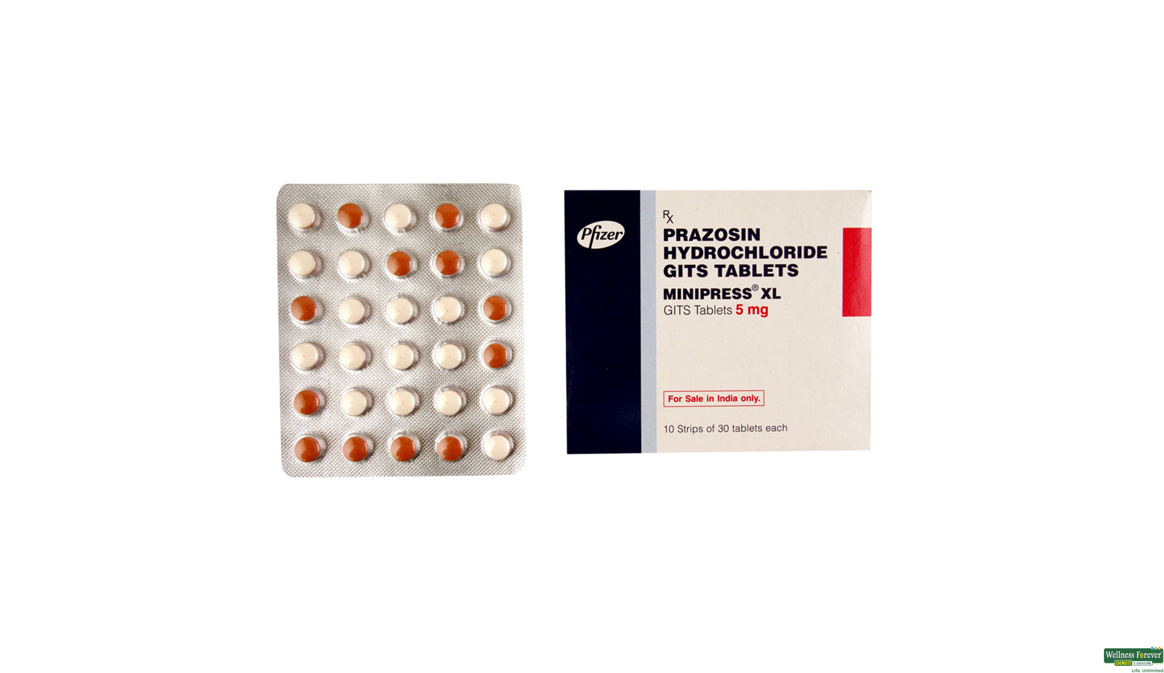 MINIPRESS-XL 5MG 30TAB- 1, 30TAB, 