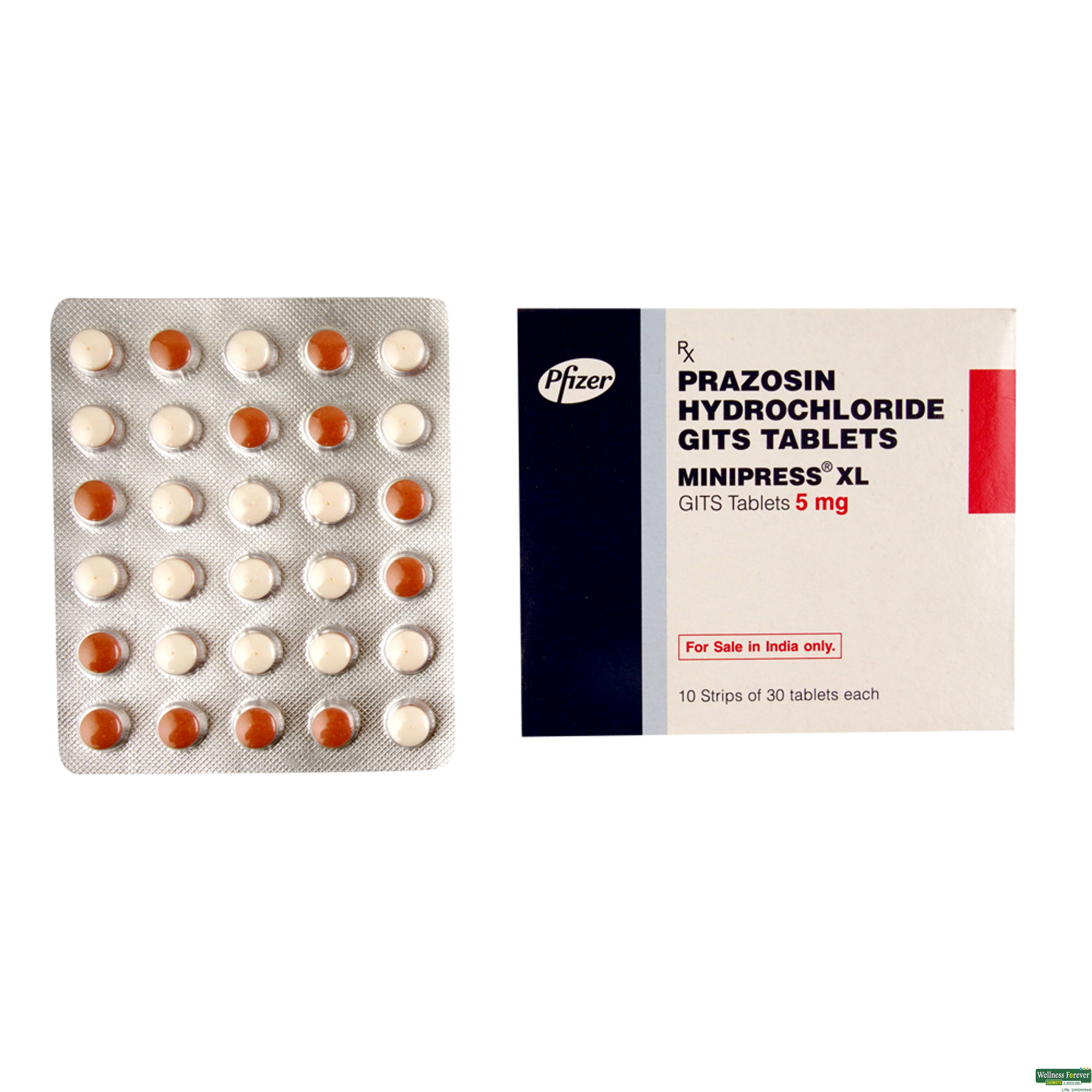 MINIPRESS-XL 5MG 30TAB-image