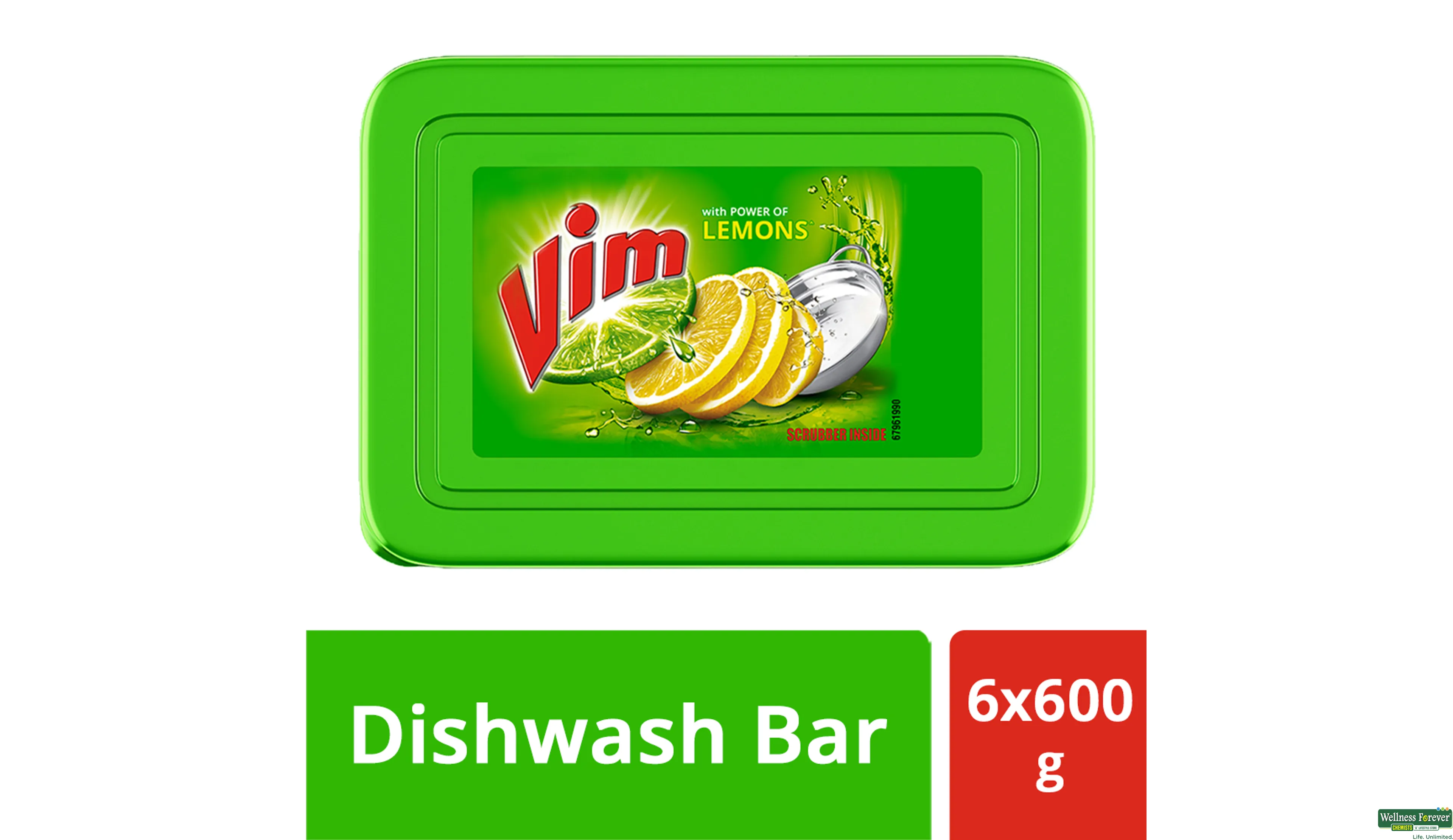 VIM SOAP DISH WASH TUB 500GM- 1, 500GM, 