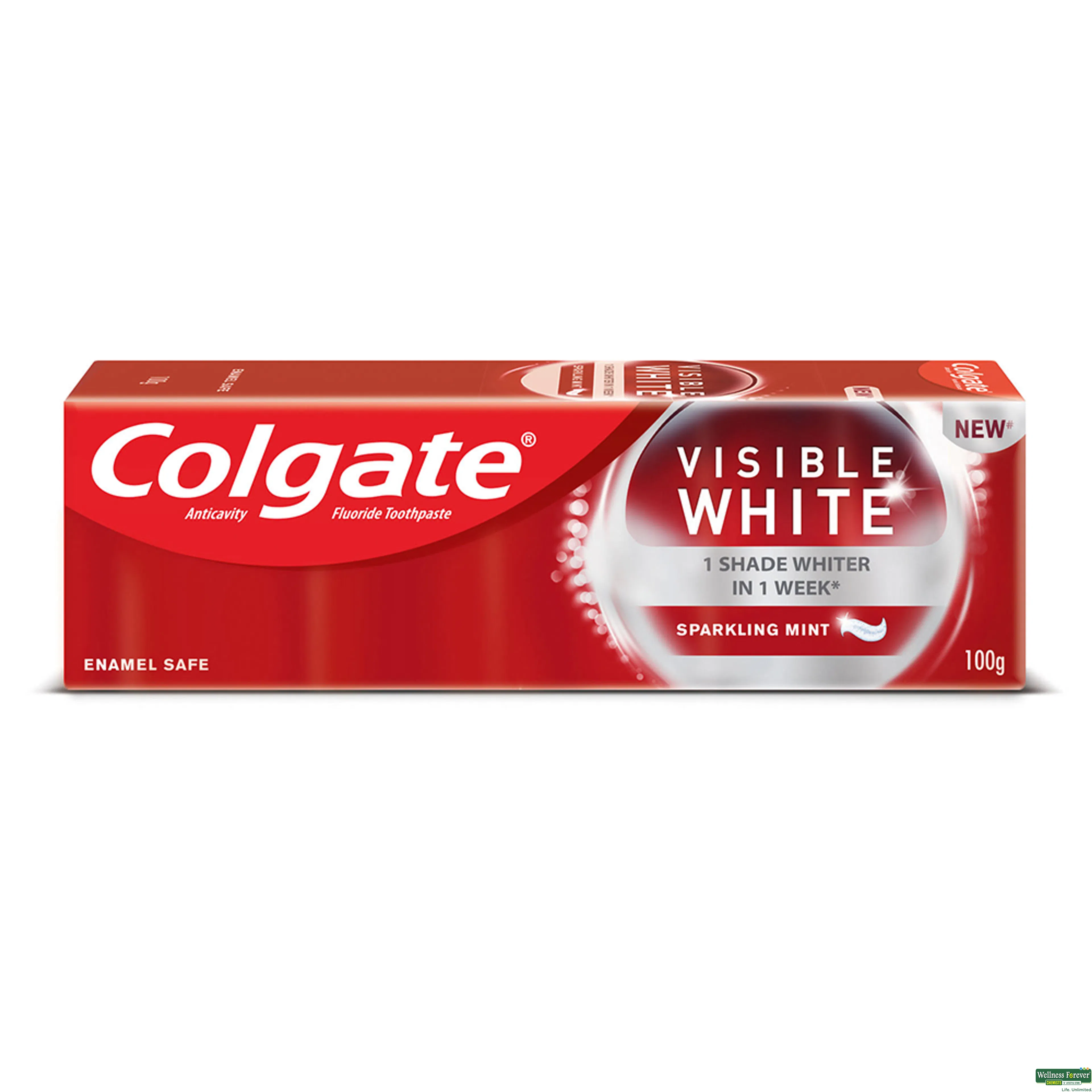 COLG T/PASTE VISIBILE WHITE 100GM-image