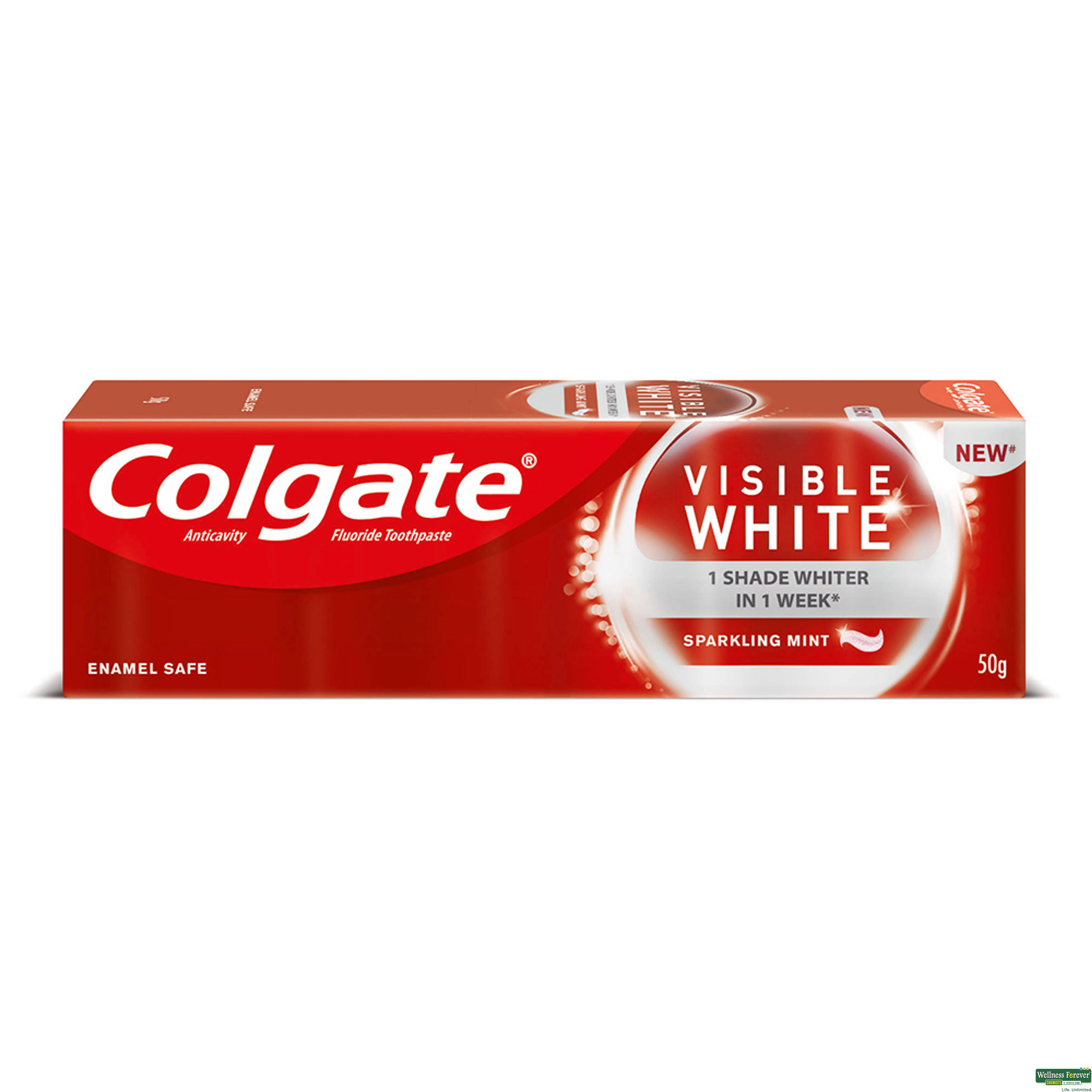 Colgate Visible White Toothpaste, 50 g-image