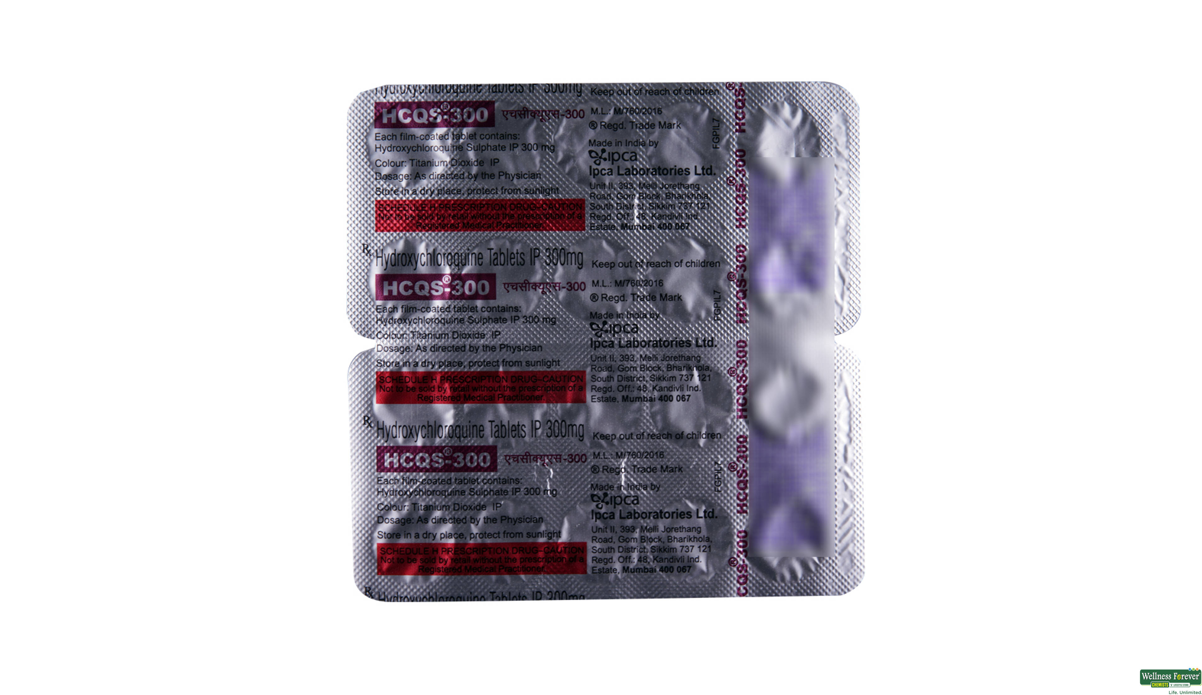HCQS 300MG 10TAB ##- 2, 10TAB, 