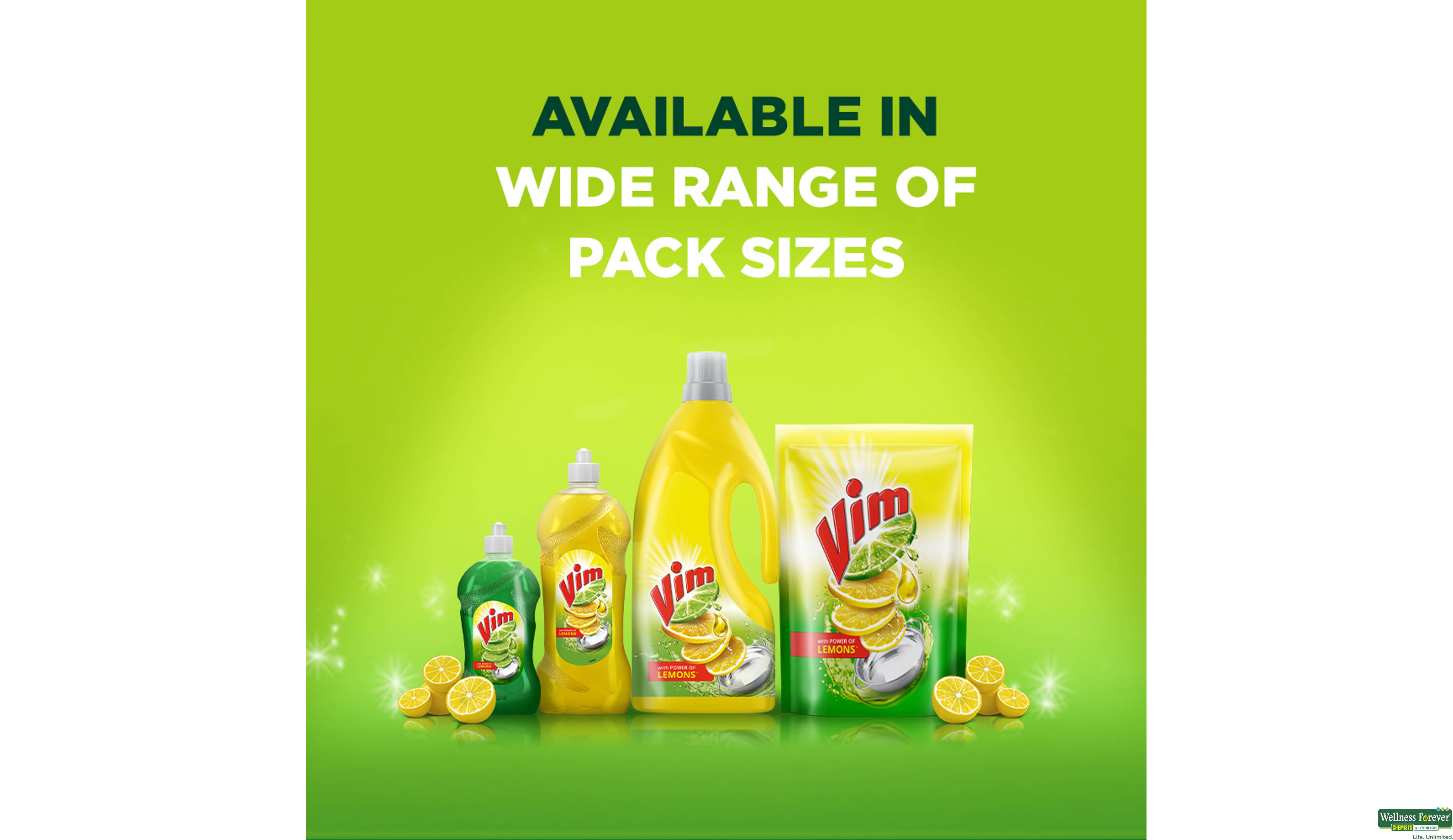 VIM DROP LIQ DOU/POW LEMON BOTT 500ML- 7, 500ML, null