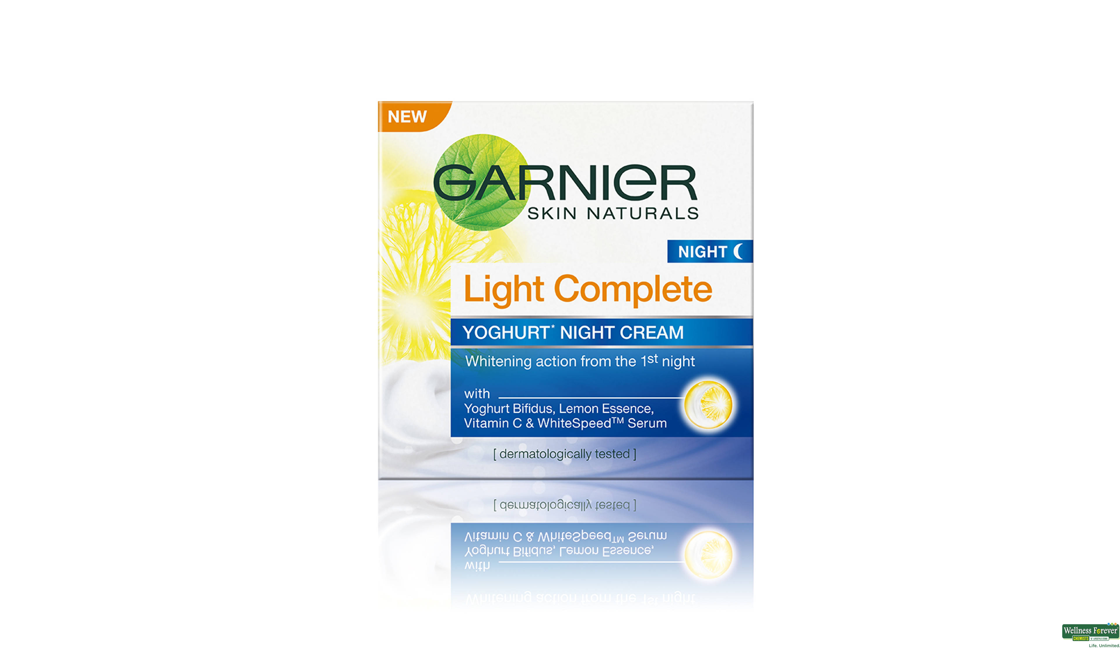 GARN F/CRM WHITE COMPLETE SPF17 40GM- 2, 40GM, 