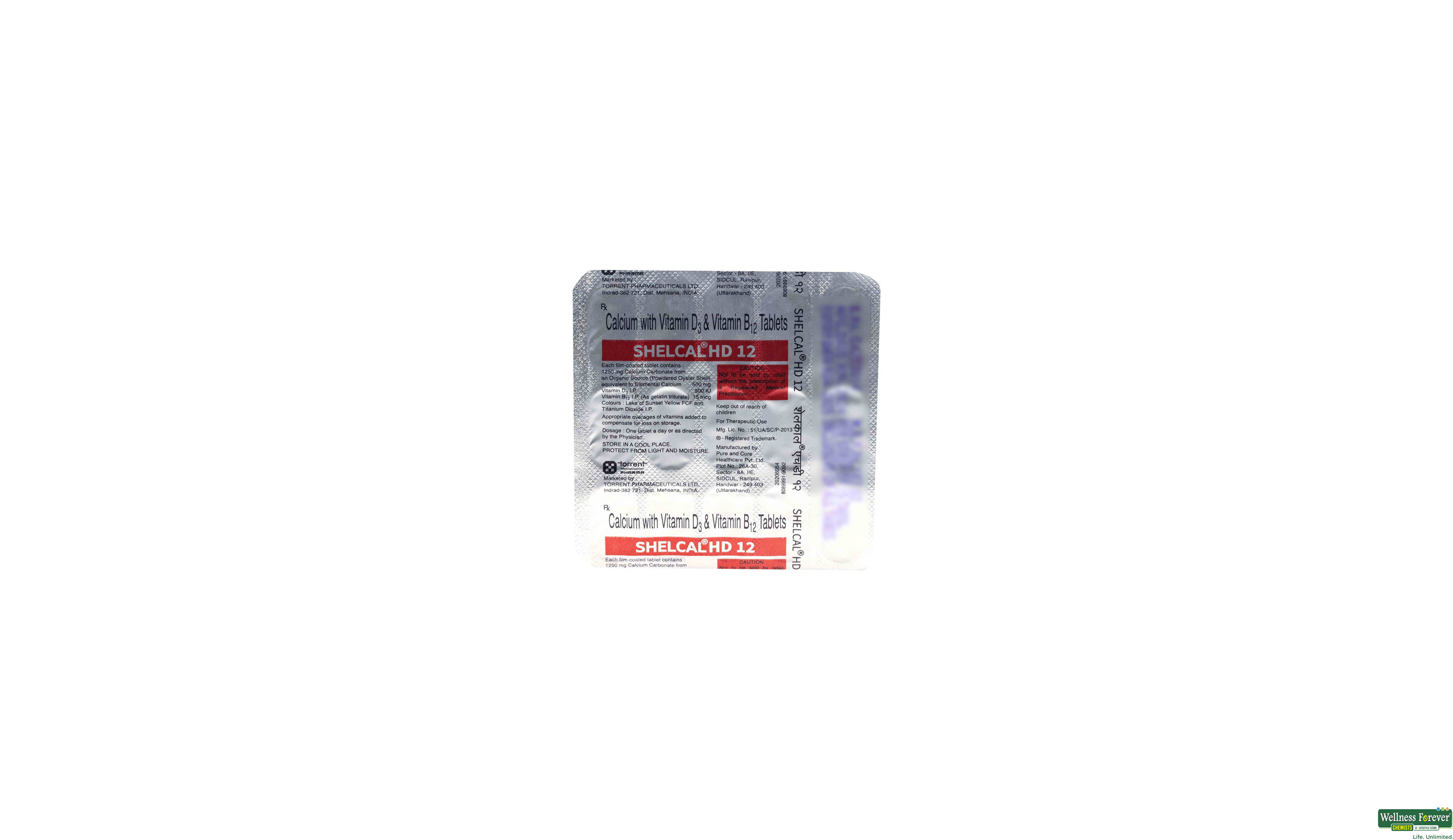 SHELCAL-HD 12 15TAB- 1, 15TAB, 
