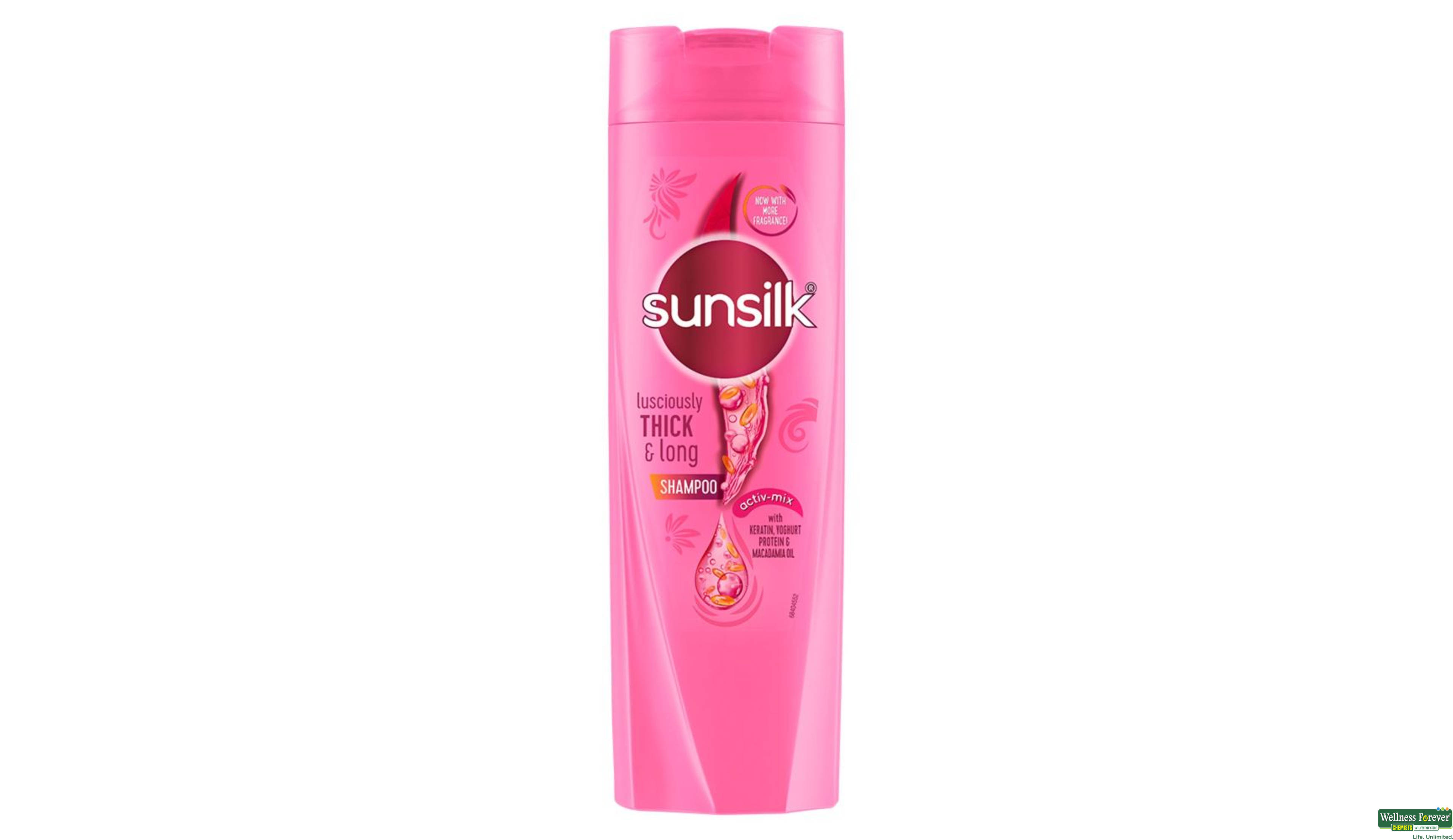 SUNSILK SHMP LUSCIOUSLY THICK LONG 180ML- 2, 180ML, null