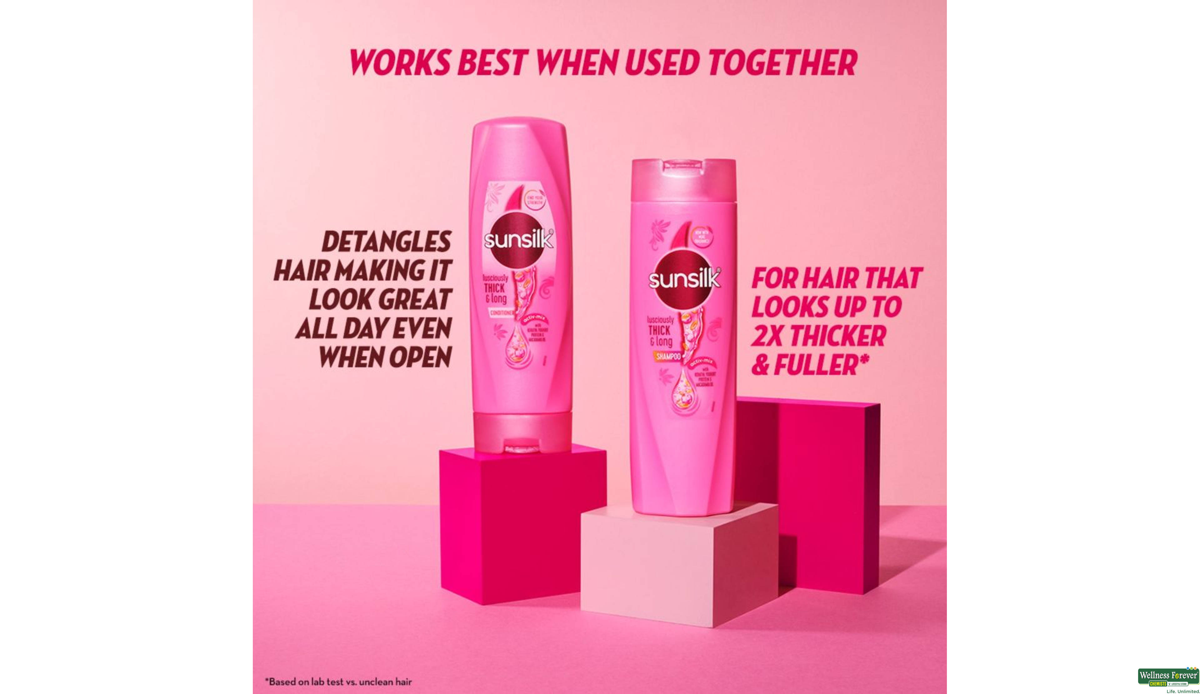 SUNSILK SHMP LUSCIOUSLY THICK LONG 180ML- 7, 180ML, null