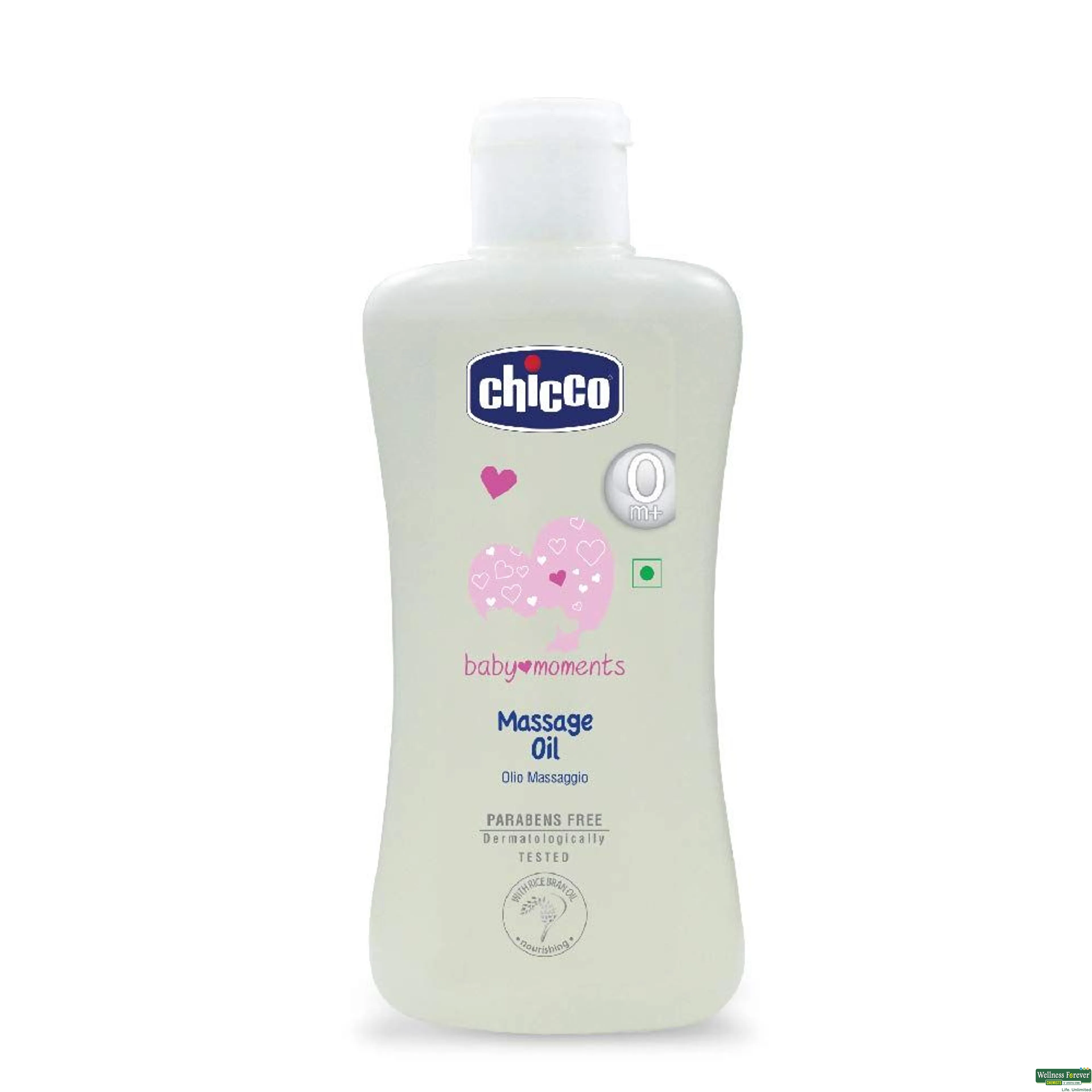 CHICCO BABY MASS/OIL 200ML-image