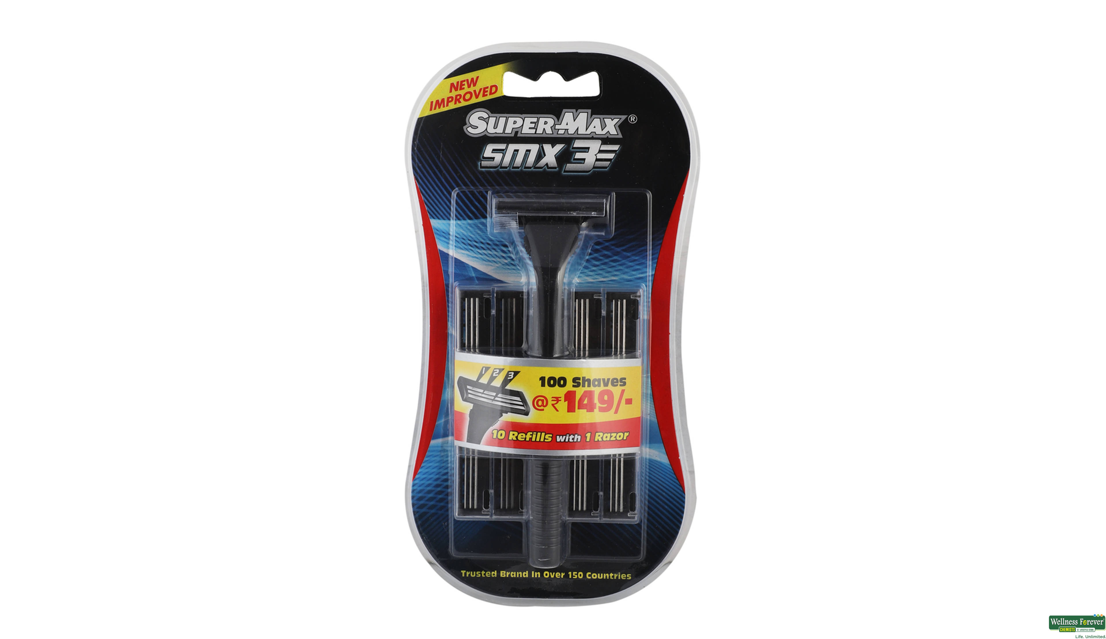 SUPERMAX RAZOR SMX 3 1PC- 1, 1PC, null