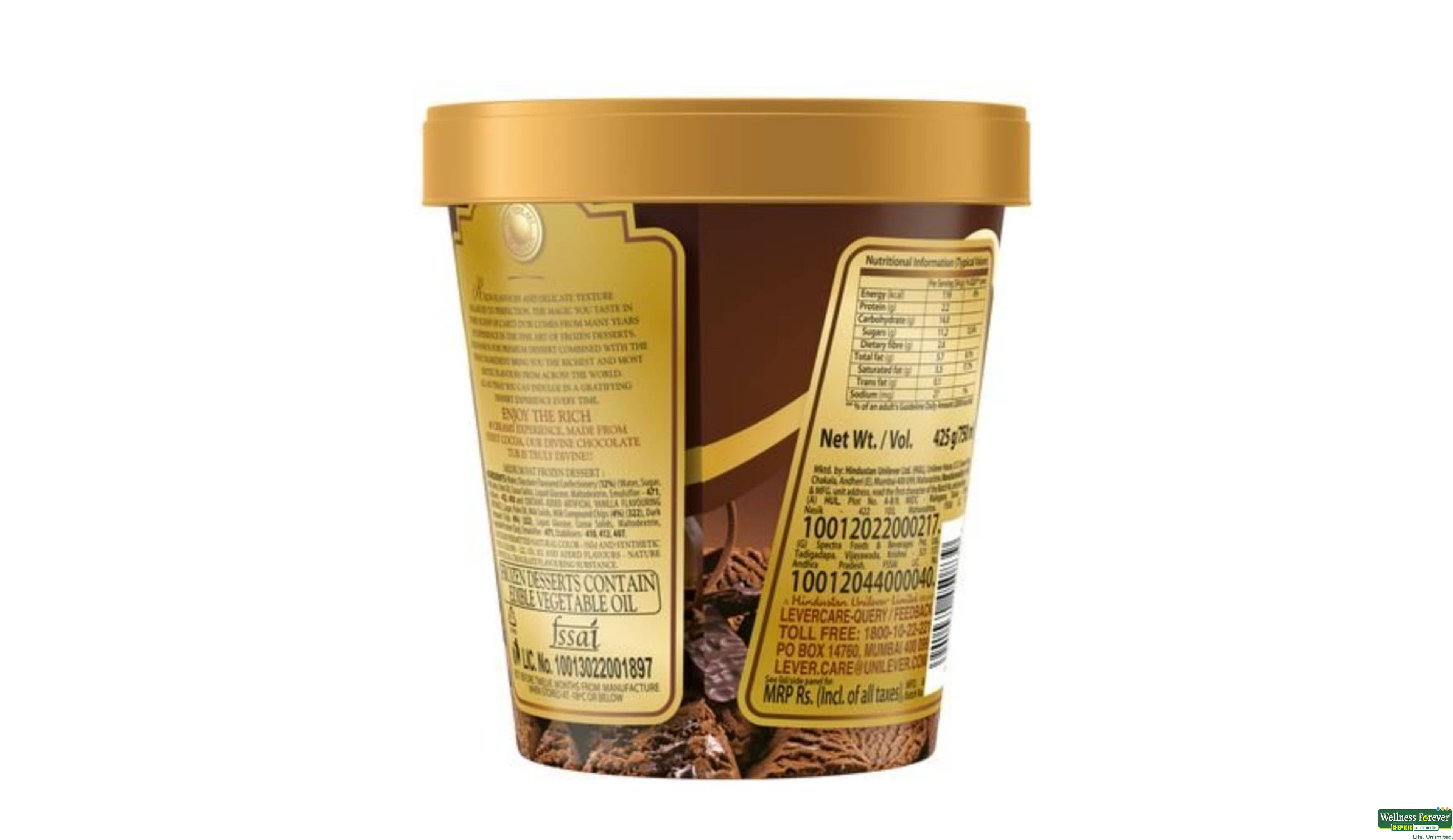 KW I/C FP CARTE DOR DIVINE CHOC 750ML- 4, 750ML, 