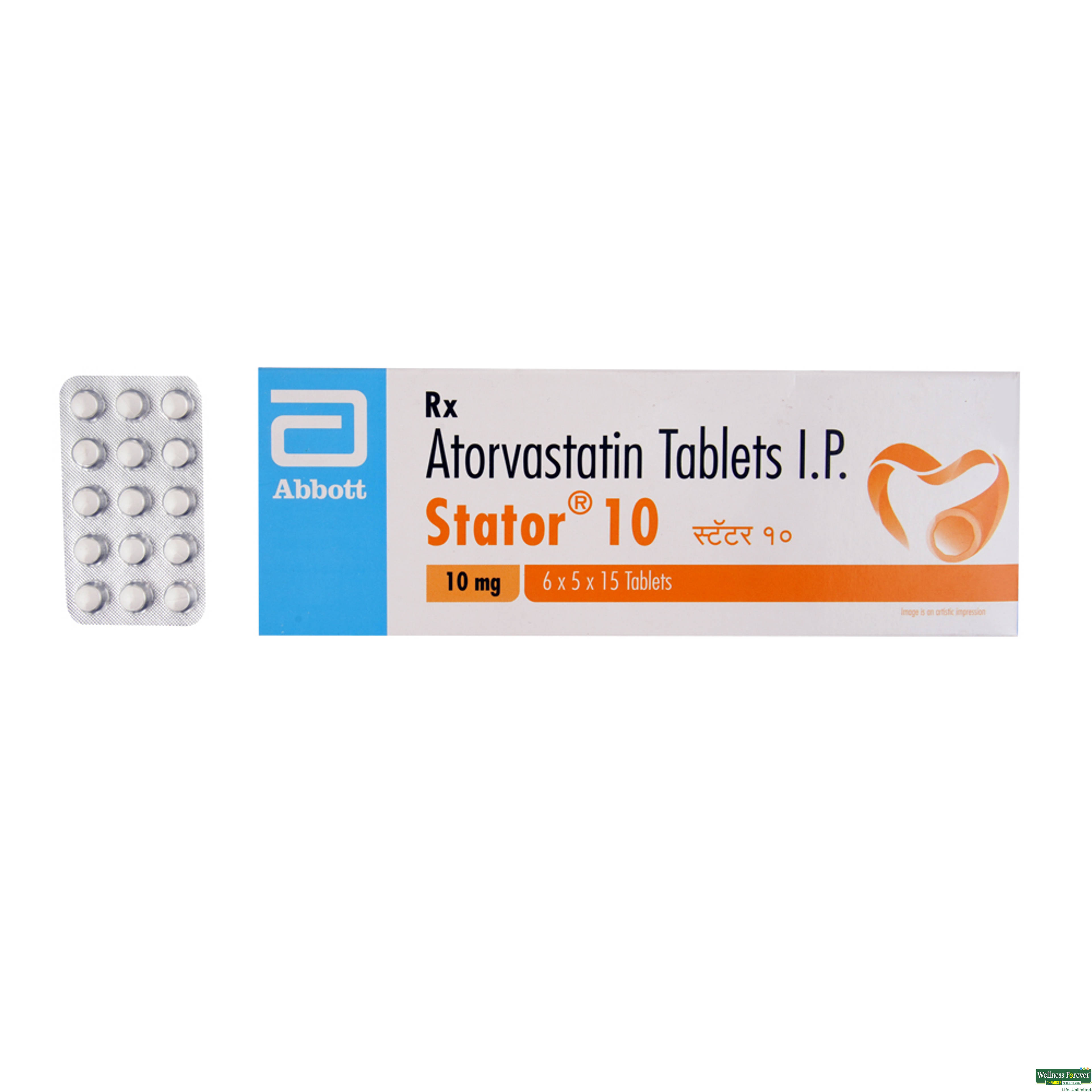STATOR 10MG 15TAB-image