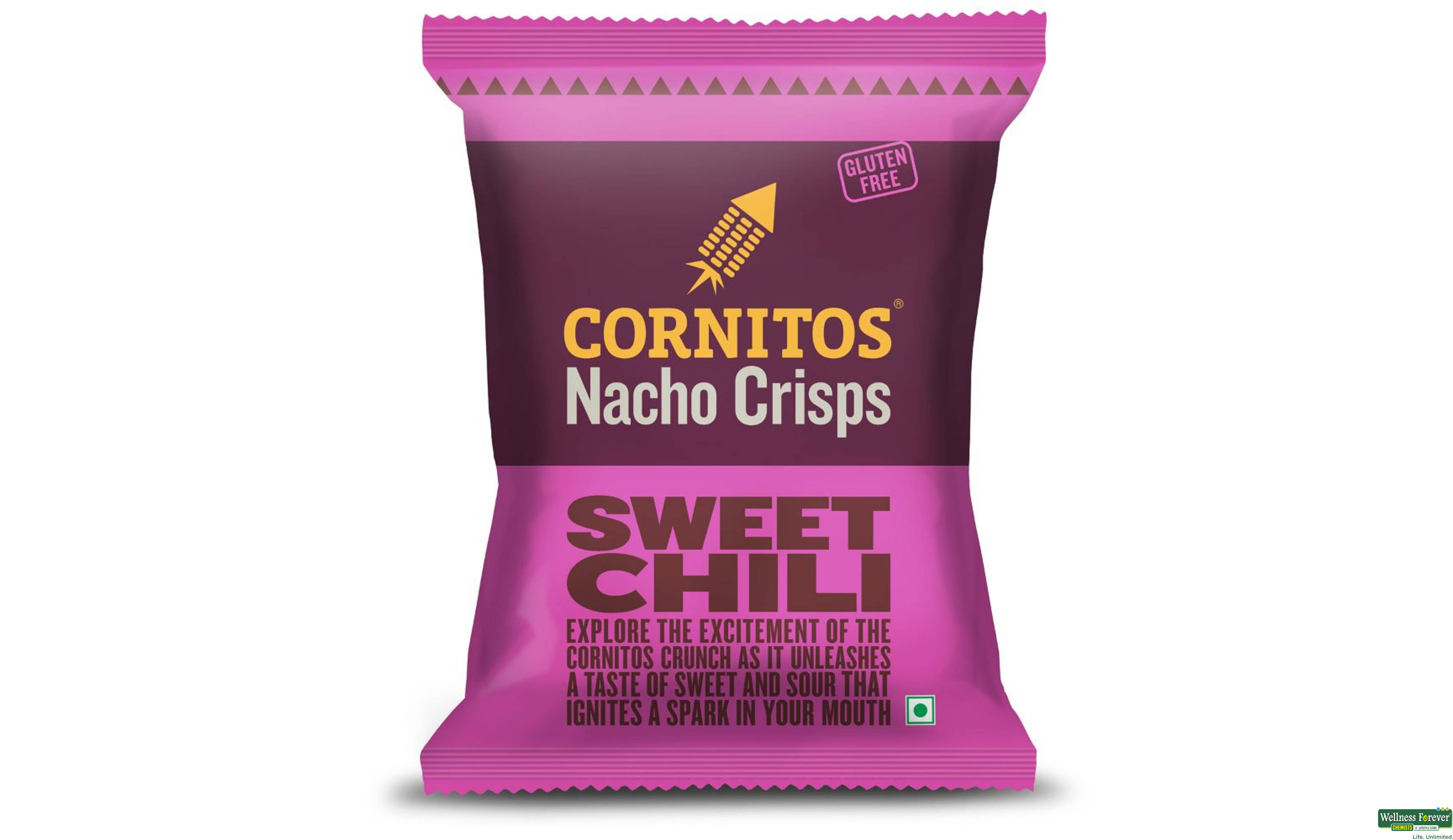 CORNITOS NACHO CHIPS THAI SW/CHILI 150GM- 1, 150GM, 