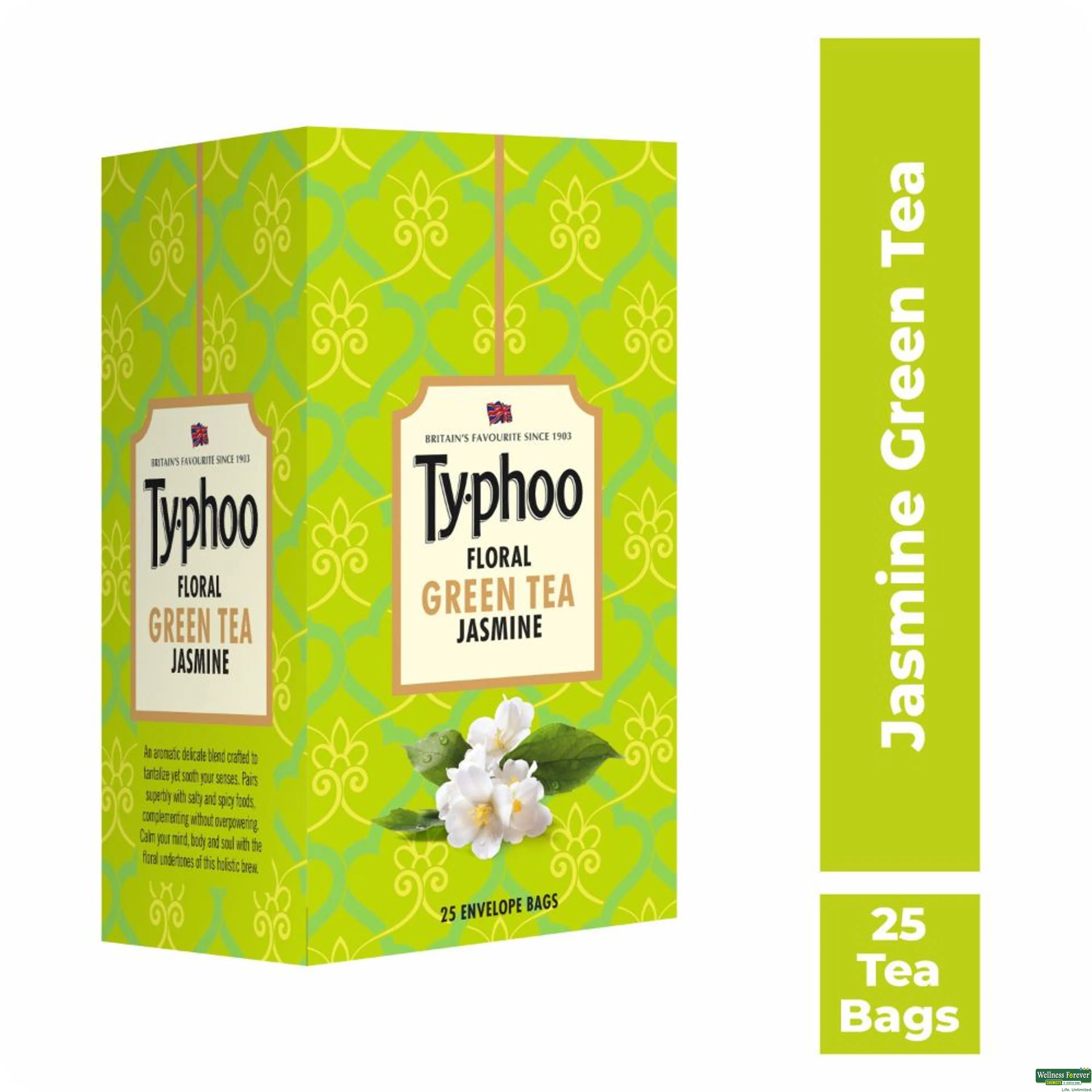 TY-PHOO GR/TEA JASMINE 25BAGS-image