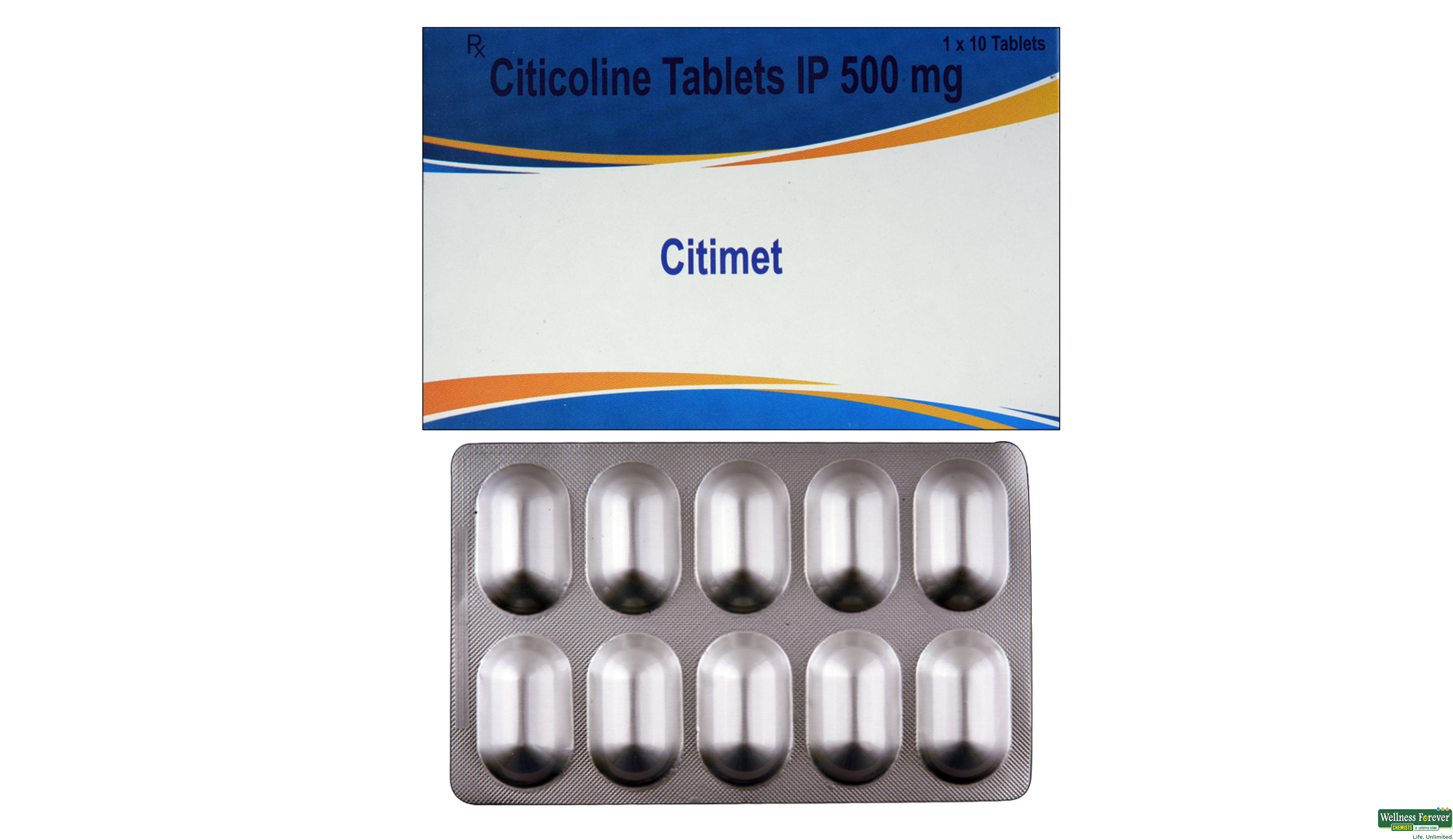 CITIMET 500MG 10TAB- 1, 10TAB, 