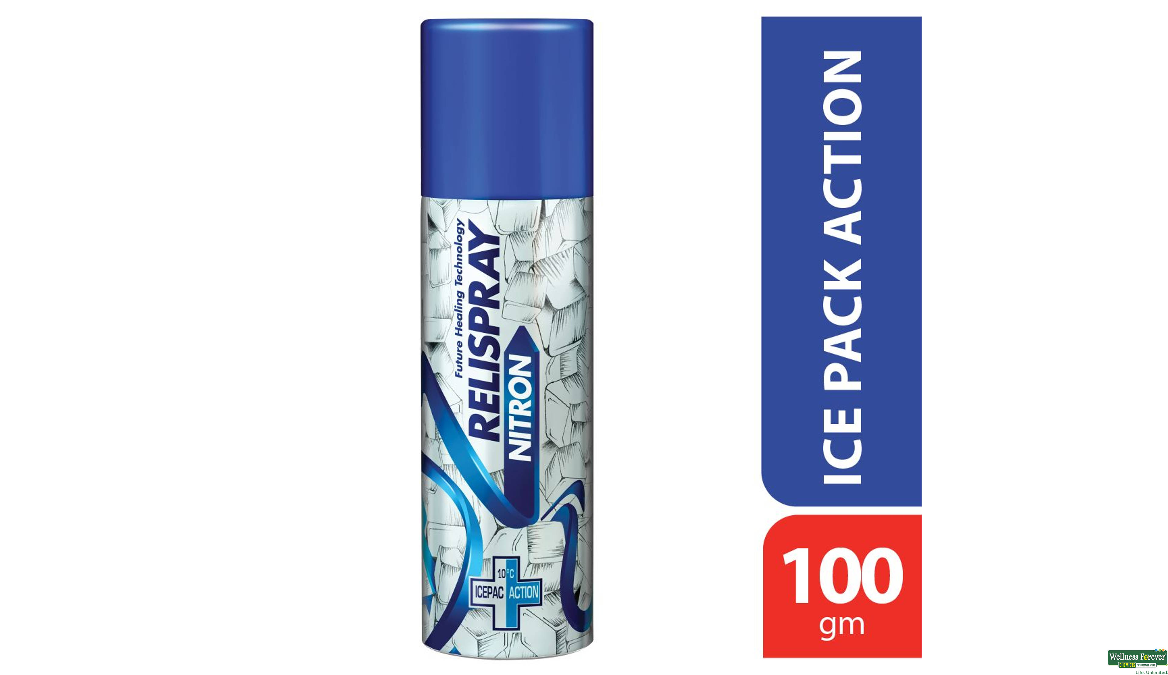 RELISPRAY NITRON SPRAY 100GM- 1, 100GM, null